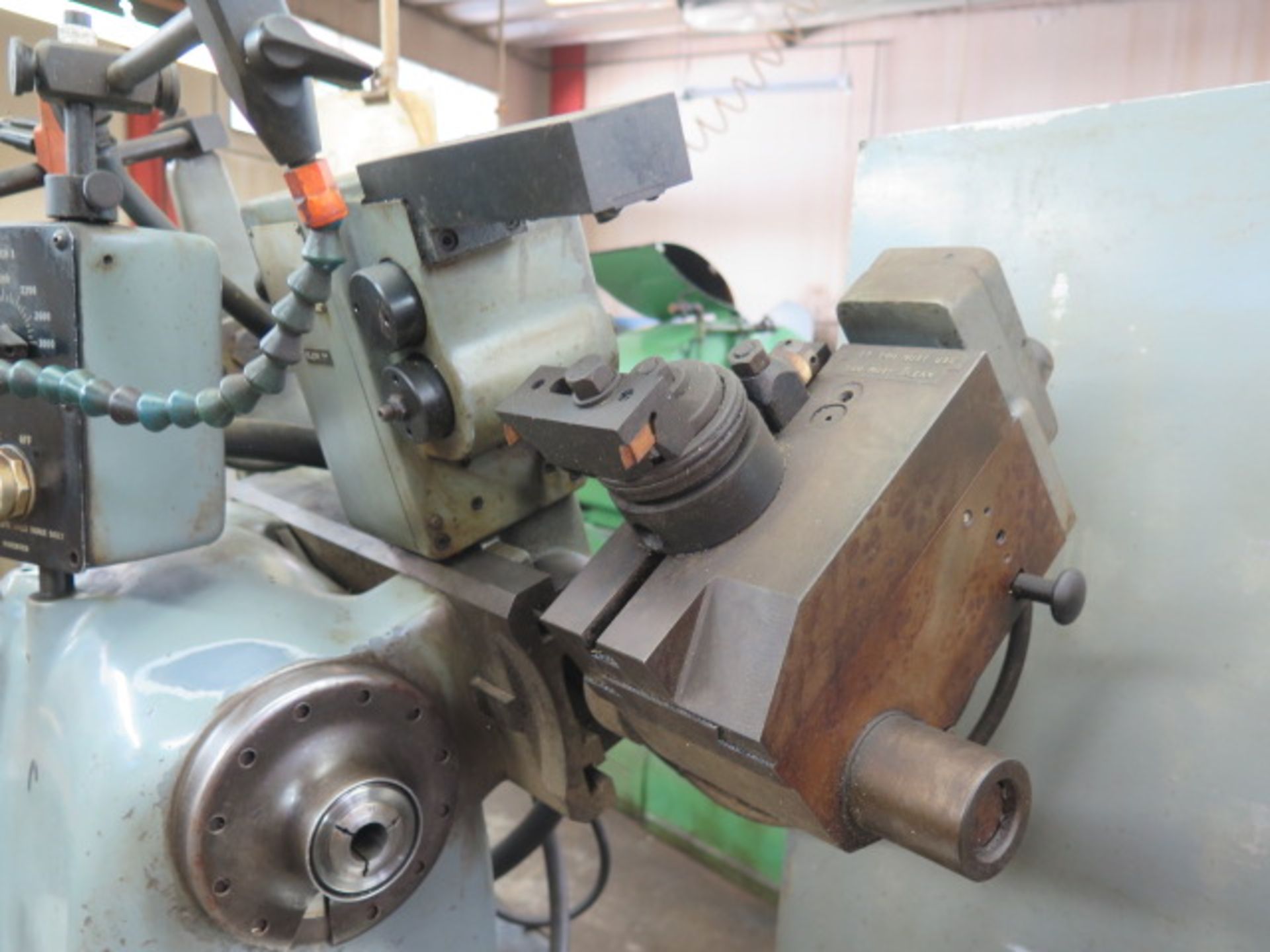 Hardinge HC Hand Chucker s/n HC-5029-T w/ Threading Attachment, 125-3000 RPM, 5C SOLD AS IS - Image 7 of 14