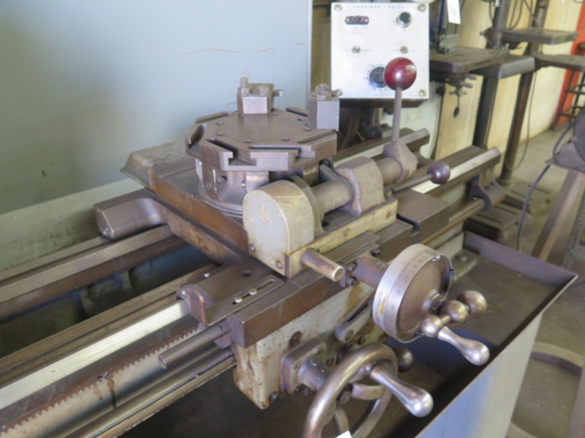 Logan mdl. 7515 Hand Chucker w/ 8-Station Turret, 350-2000 Adjustable RPM, 5C Spindle, SOLD AS IS - Image 6 of 10