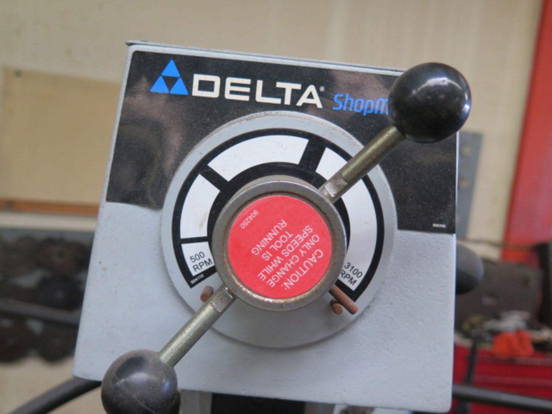 Delta Bench Model Drill Press w/ Roll Stand (SOLD AS-IS - NO WARRANTY) - Image 5 of 5