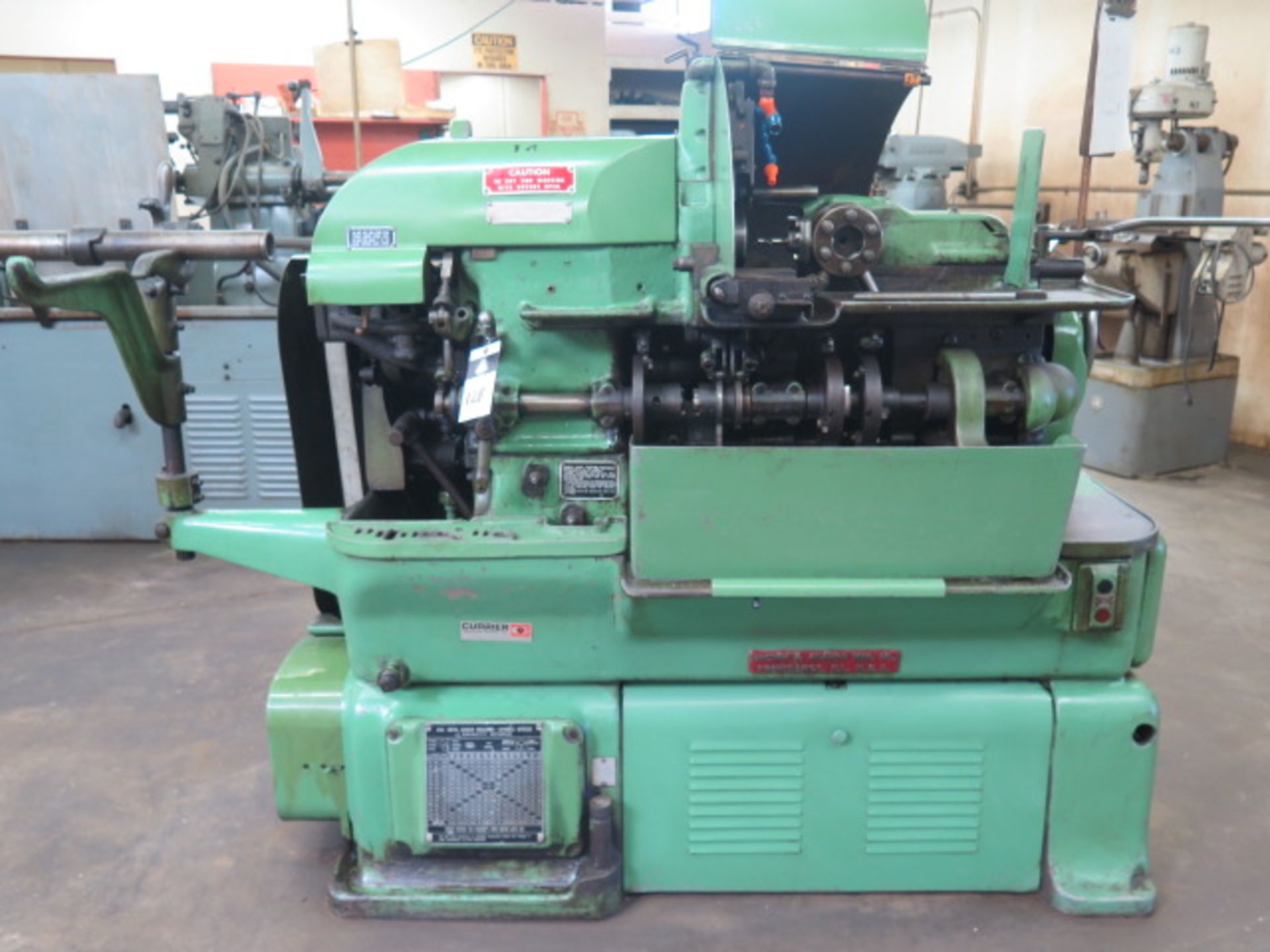 Brown & Sharpe No. 2G 1 ½” Automatic Screw Machine s/n 14247 w/ 6-Station Turret, (3) SOLD AS IS