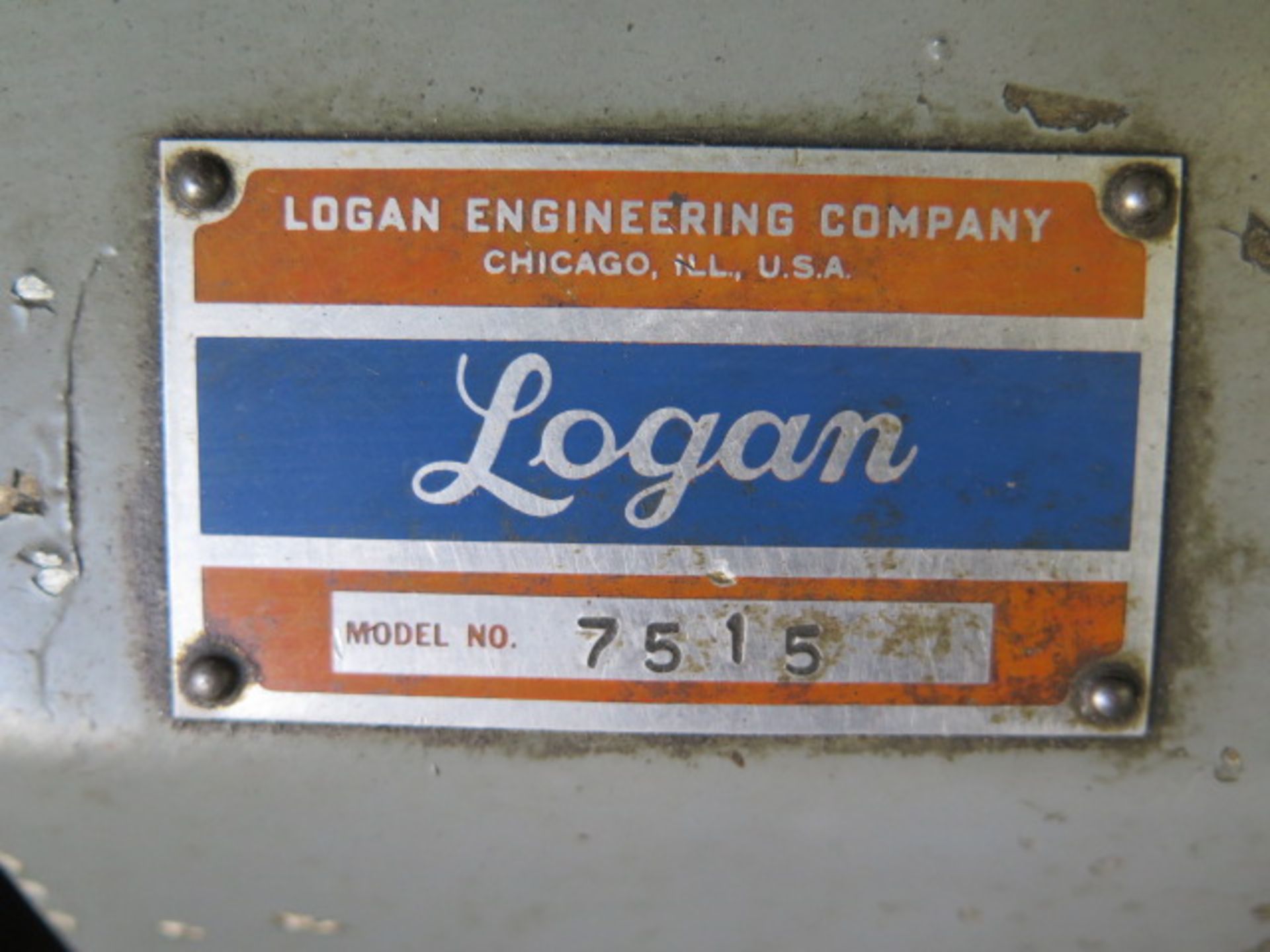 Logan mdl. 7515 Hand Chucker w/ 8-Station Turret, 350-2000 Adjustable RPM, 5C Spindle, SOLD AS IS - Image 10 of 10