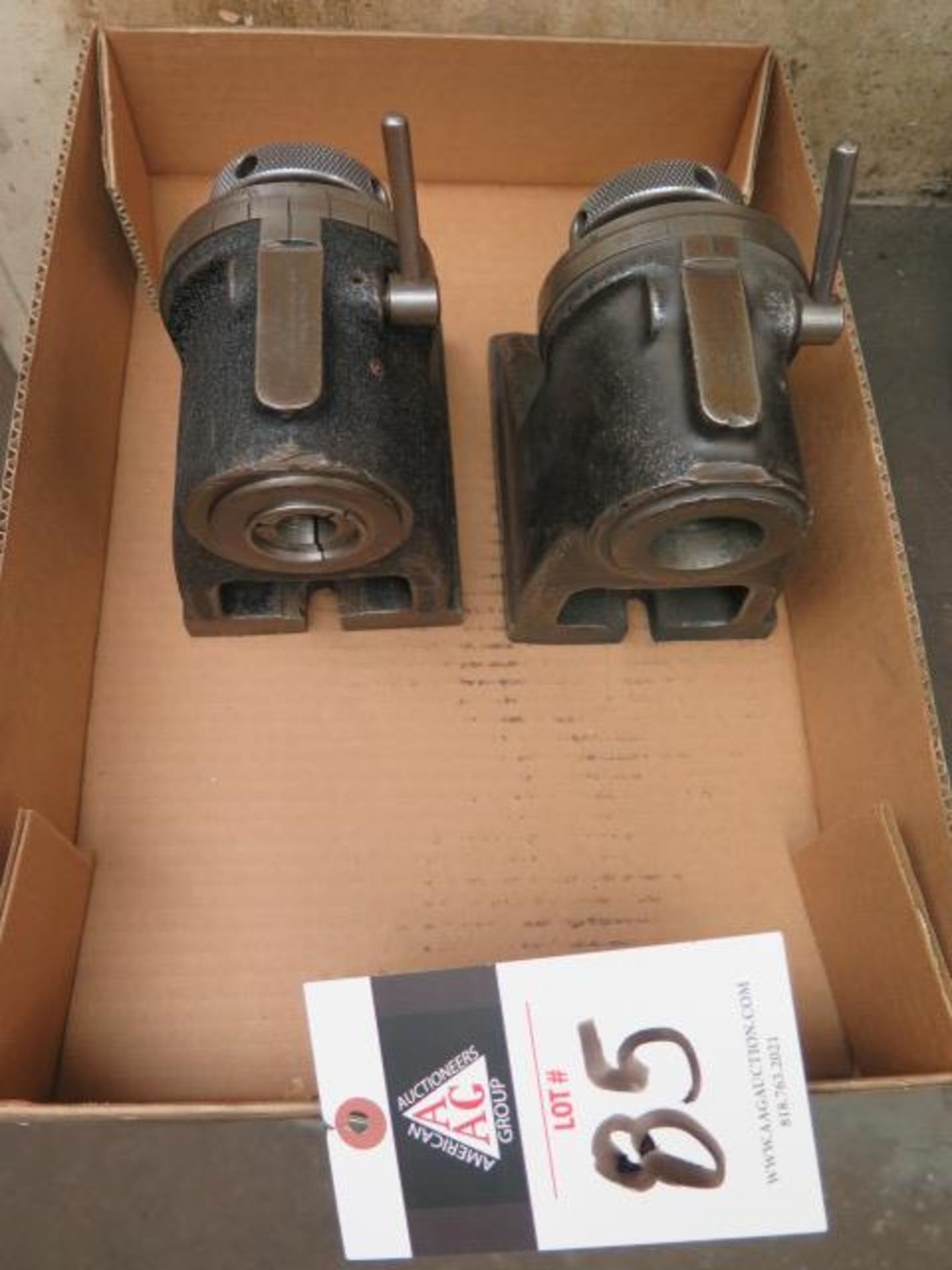 Hardinge 5C Indexing Heads (2) (SOLD AS-IS - NO WARRANTY)