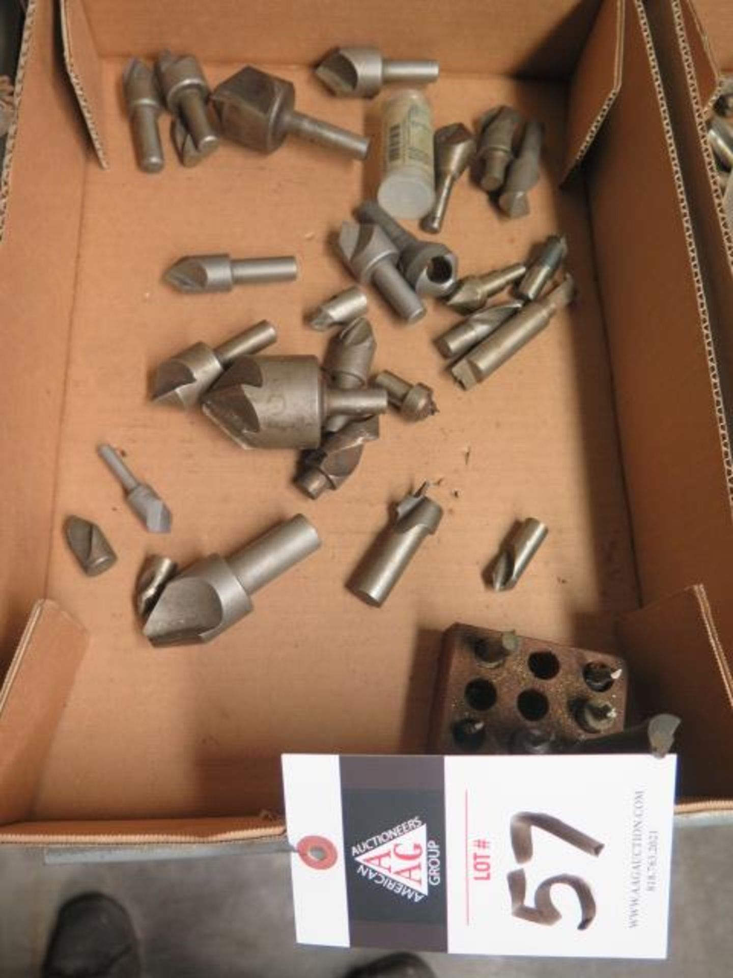 Countersinks and Boring Bars (SOLD AS-IS - NO WARRANTY)