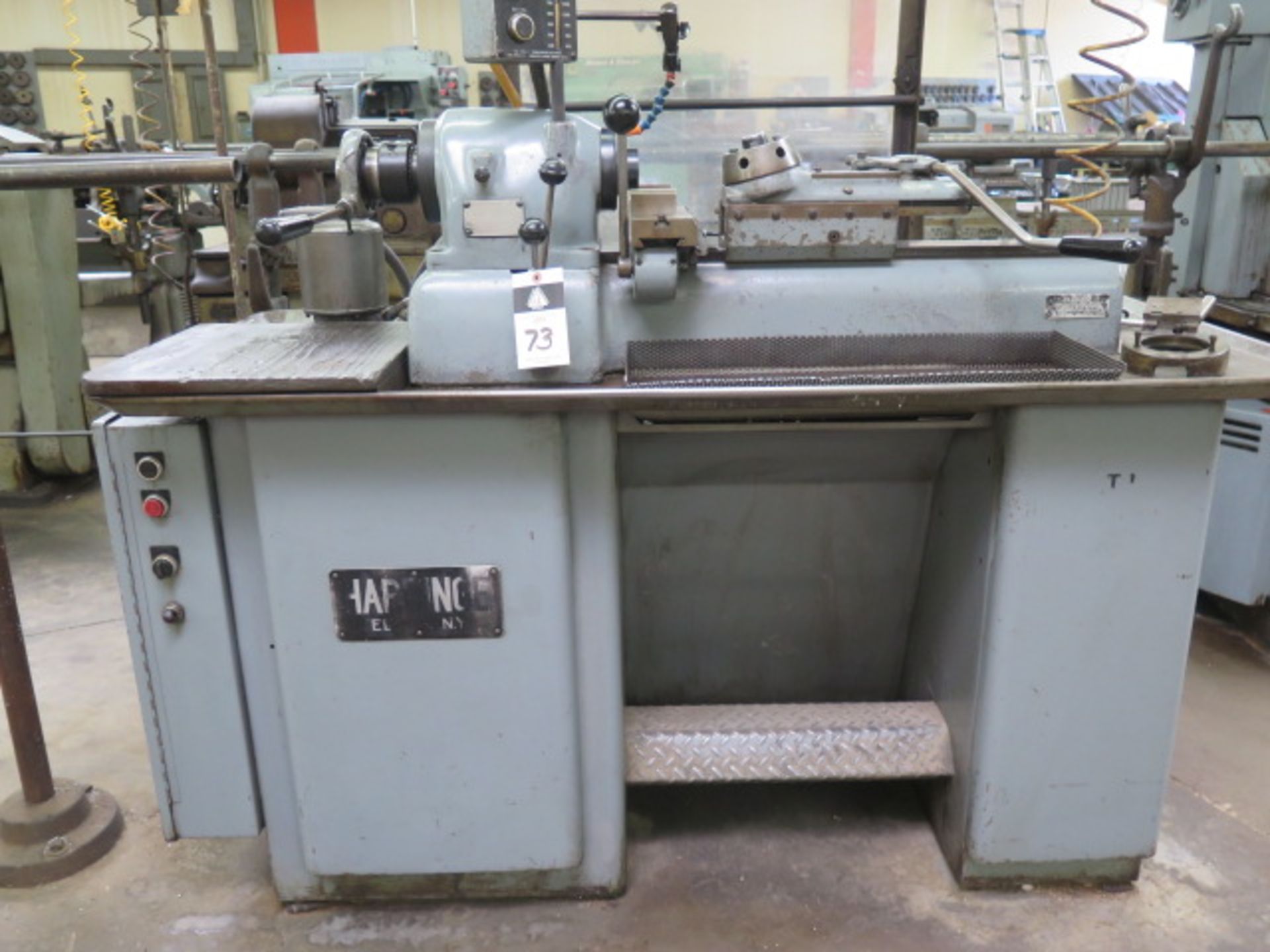 Hardinge DSM-59 Narrow Bed Second OP Lathe s/n DV-59-8418 w/ 240-3500 RPM, 5C SOLD AS IS