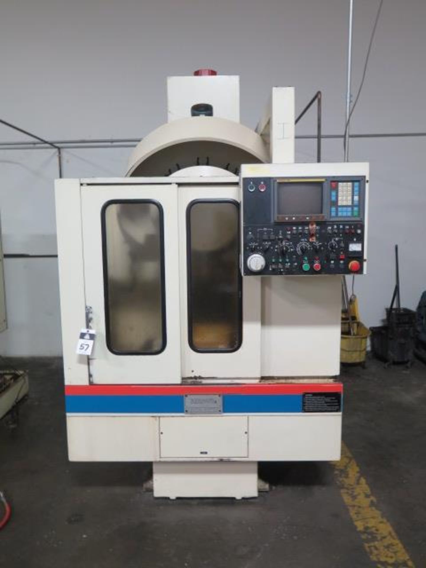 Takisawa MAC-V1E CNC Drilling/Tapping Center s/n TMYP8181 (X AXIS MOTOR MAKING NOISE), SOLD AS IS