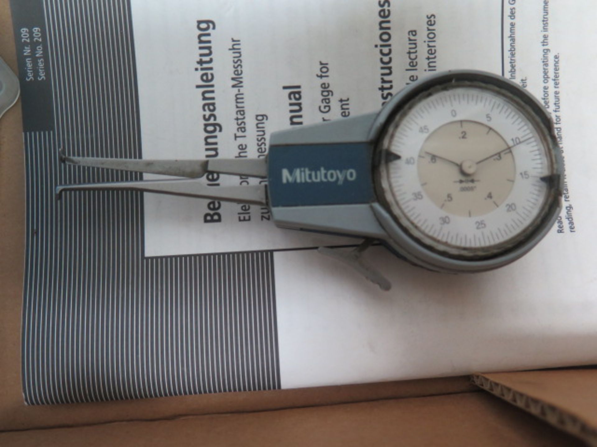 Mitutoyo 5mm-15mm Digital Caliper Gage, Mitutoyo and SPI Dial Caliper Gages (4) (SOLD AS-IS - NO - Image 5 of 6