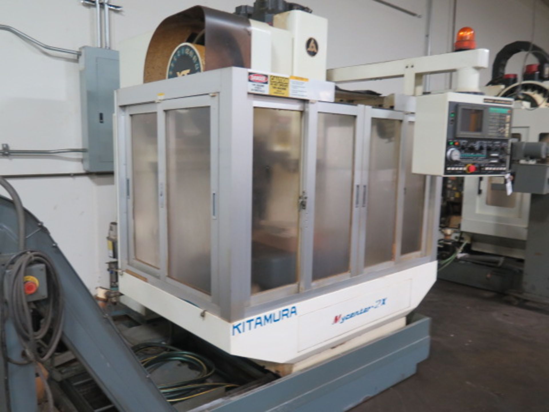 1998 Kitamura Mycenter-2X CNC VMC s/n 07120 w/ Yasnac i80 Controls, 20-Station, SOLD AS IS - Image 3 of 23