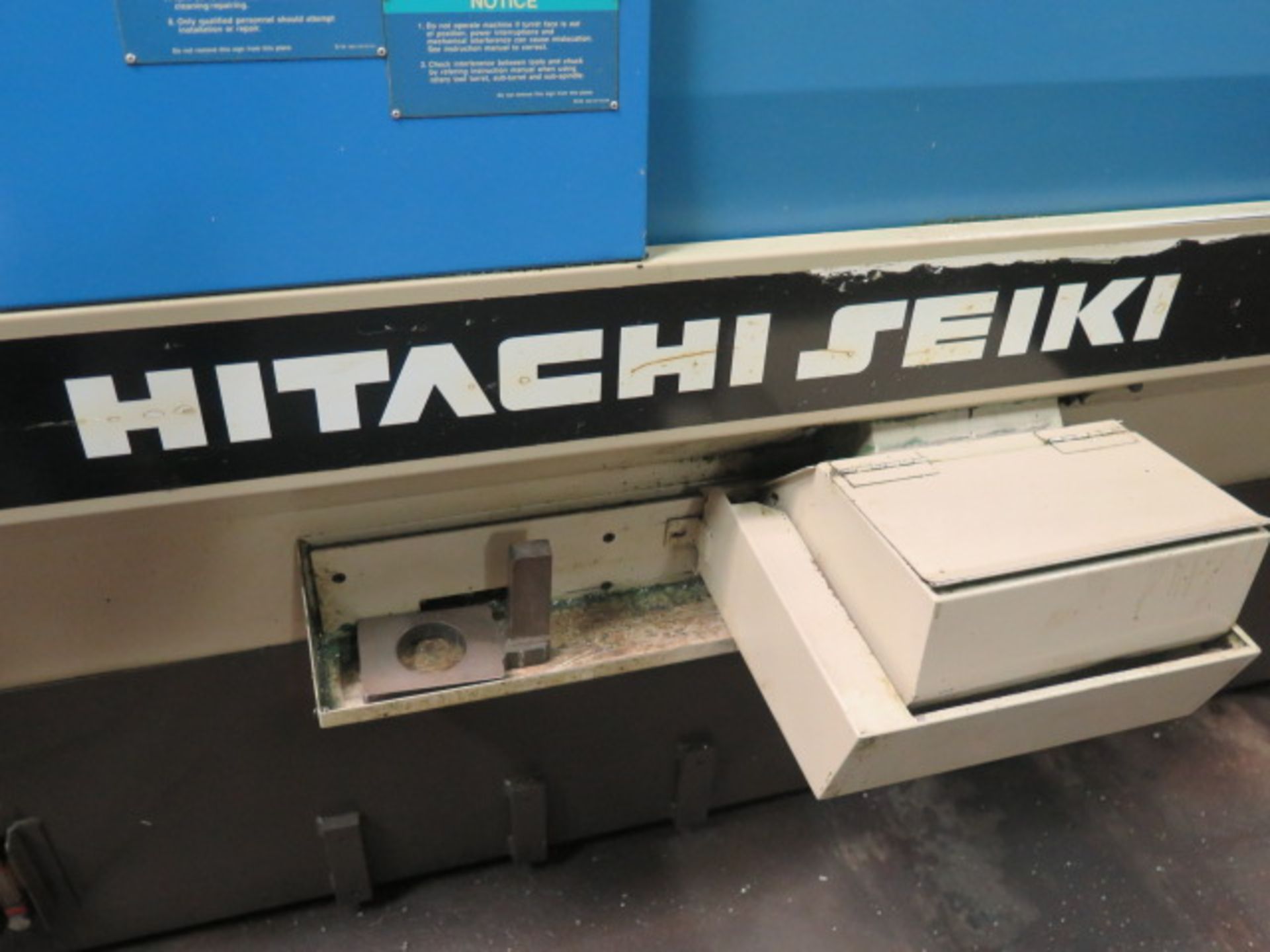 Hitachi Seiki HVP20J CNC Turning Center s/n HTJ3714HL w/ Hitachi Seiki Seicos J Controls, SOLD AS IS - Image 5 of 27