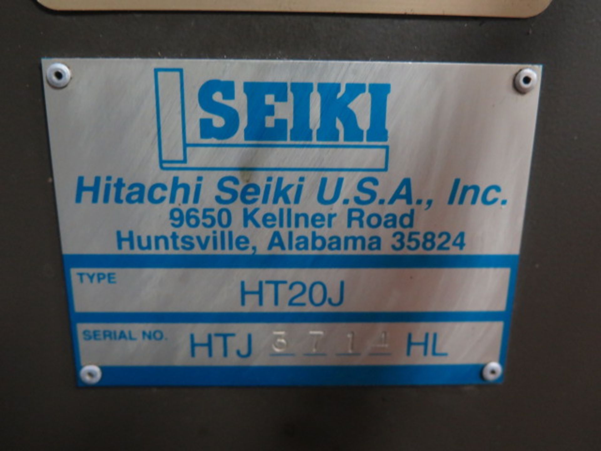 Hitachi Seiki HVP20J CNC Turning Center s/n HTJ3714HL w/ Hitachi Seiki Seicos J Controls, SOLD AS IS - Image 27 of 27