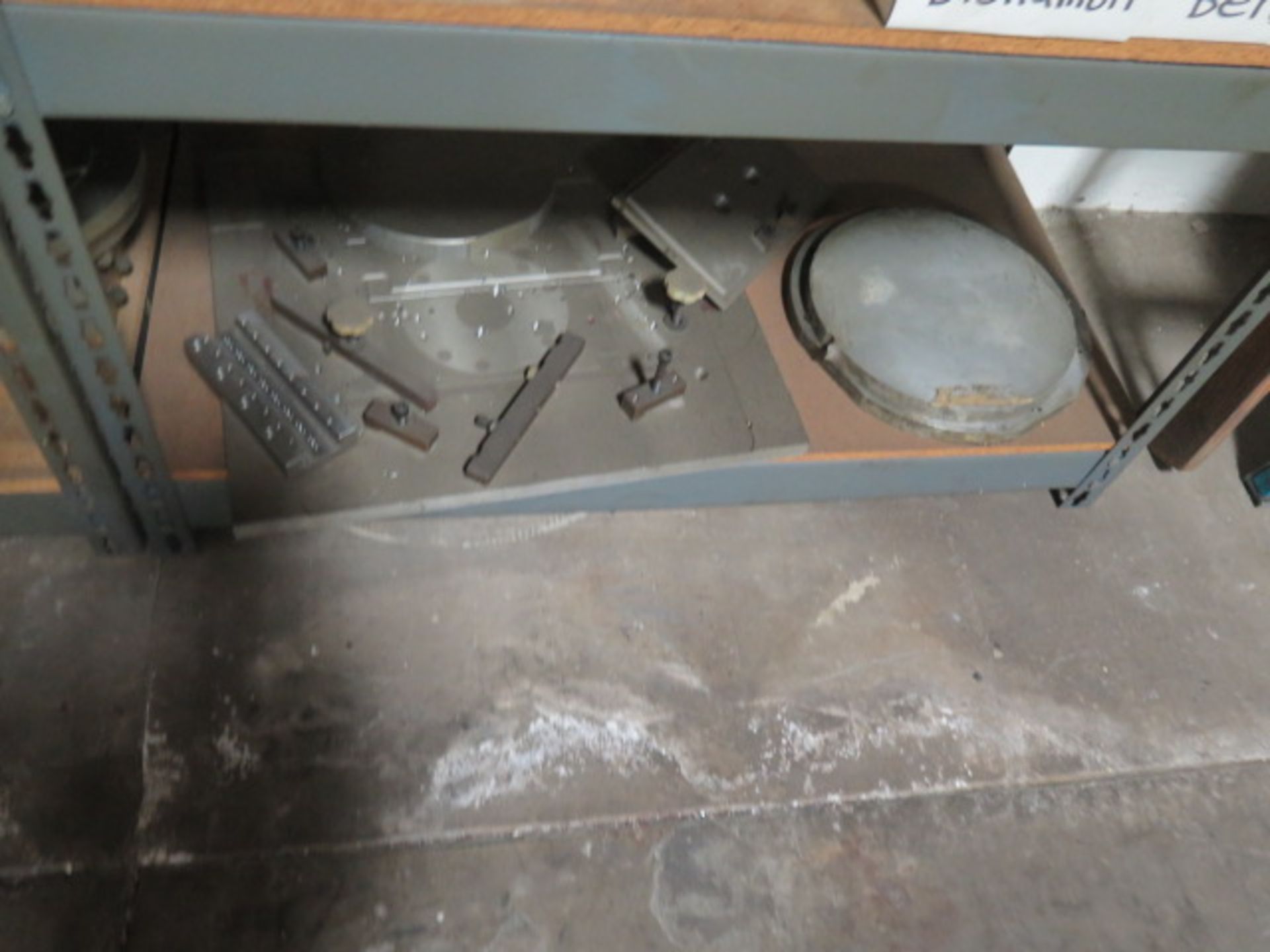 Vise Jaws and Misc Fixtures w/ Shelves (SOLD AS-IS - NO WARRANTY) - Image 7 of 11