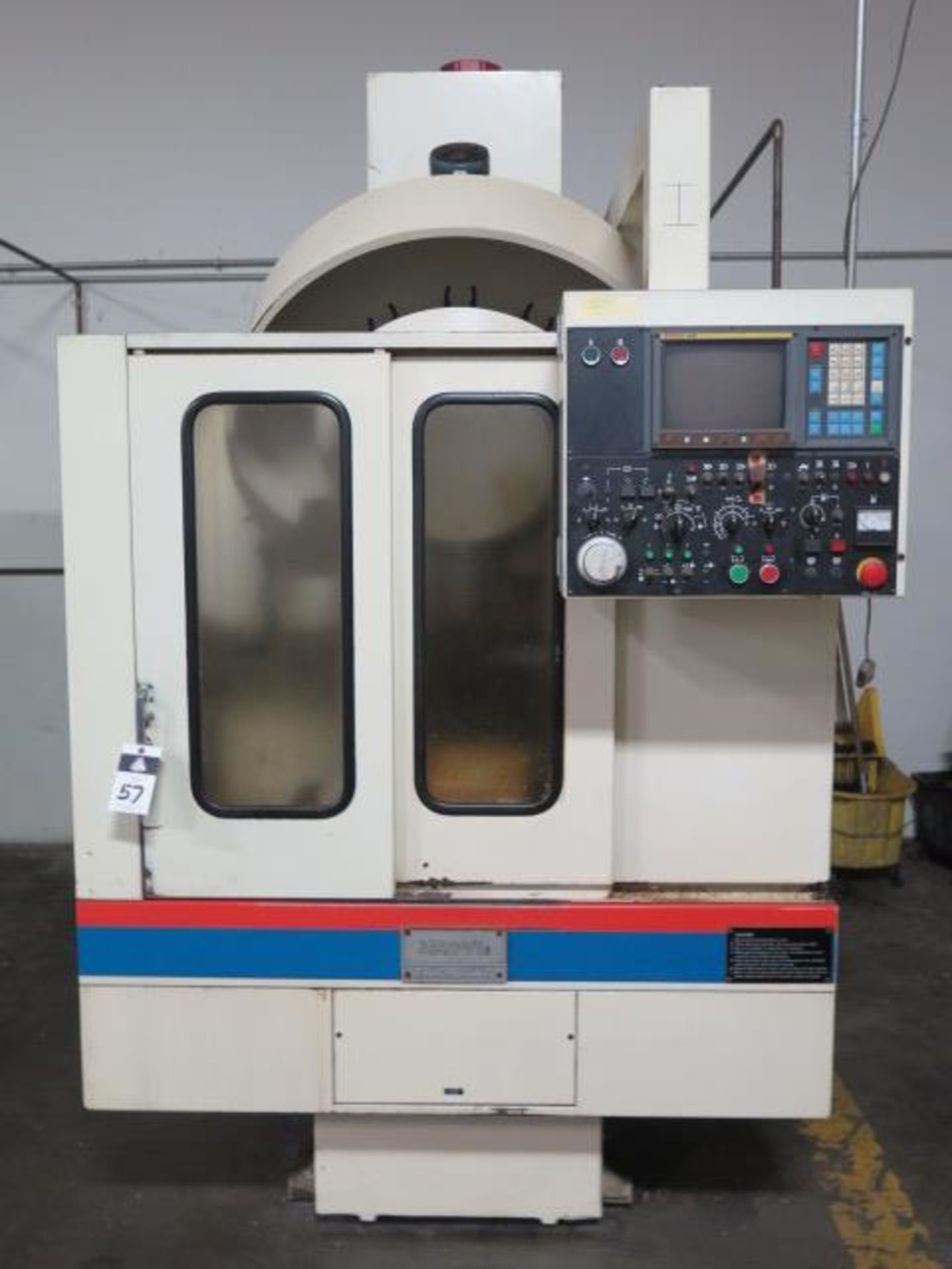 Takisawa MAC-V1E CNC Drilling/Tapping Center s/n TMYP8181 (X AXIS MOTOR MAKING NOISE), SOLD AS IS - Image 2 of 19