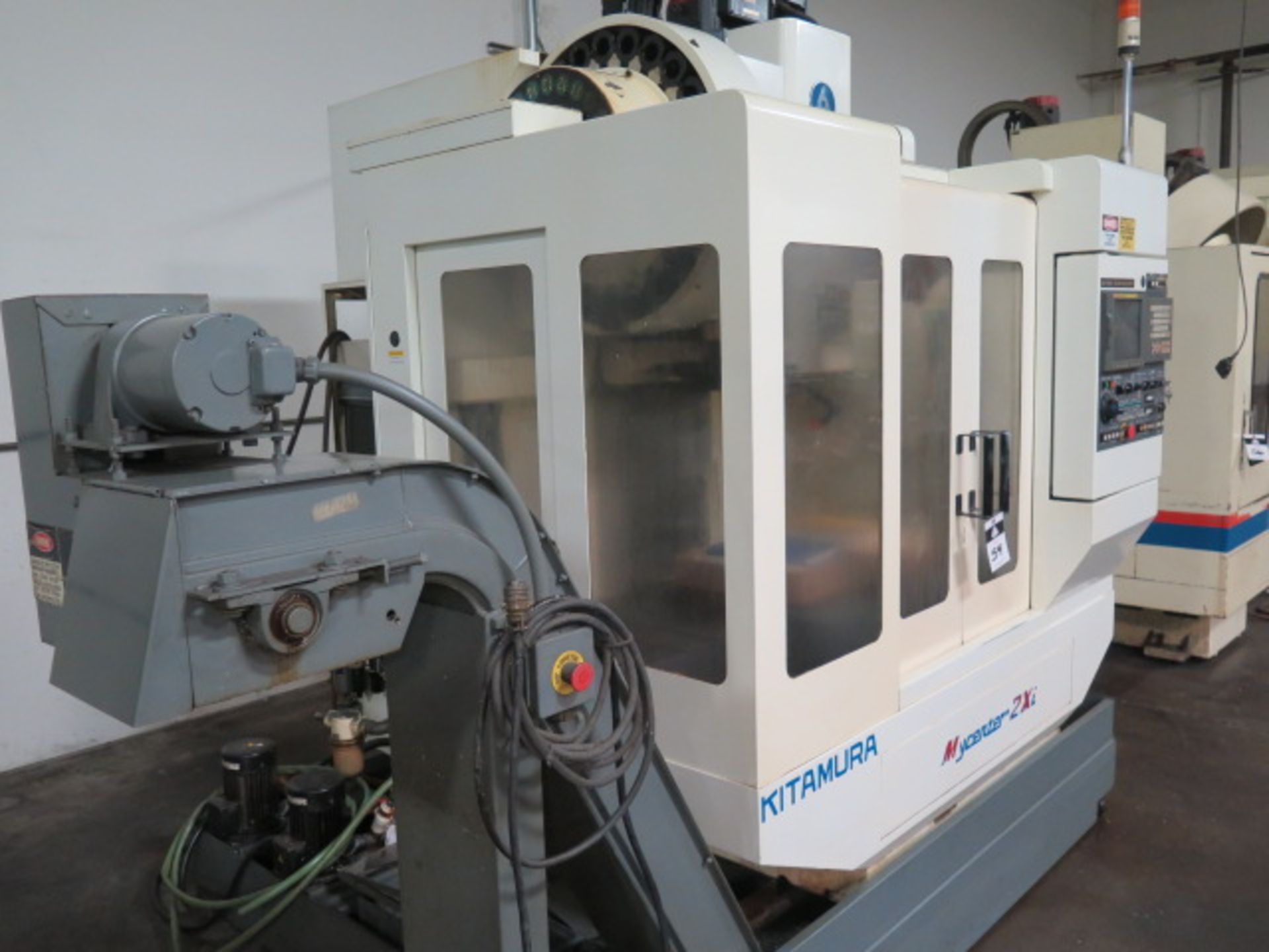 1999 Kitamura Mycenter-2Xi CNC VMC s/n 07185 w/ Fanuc Series 16i-M Controls, SOLD AS IS - Image 4 of 22