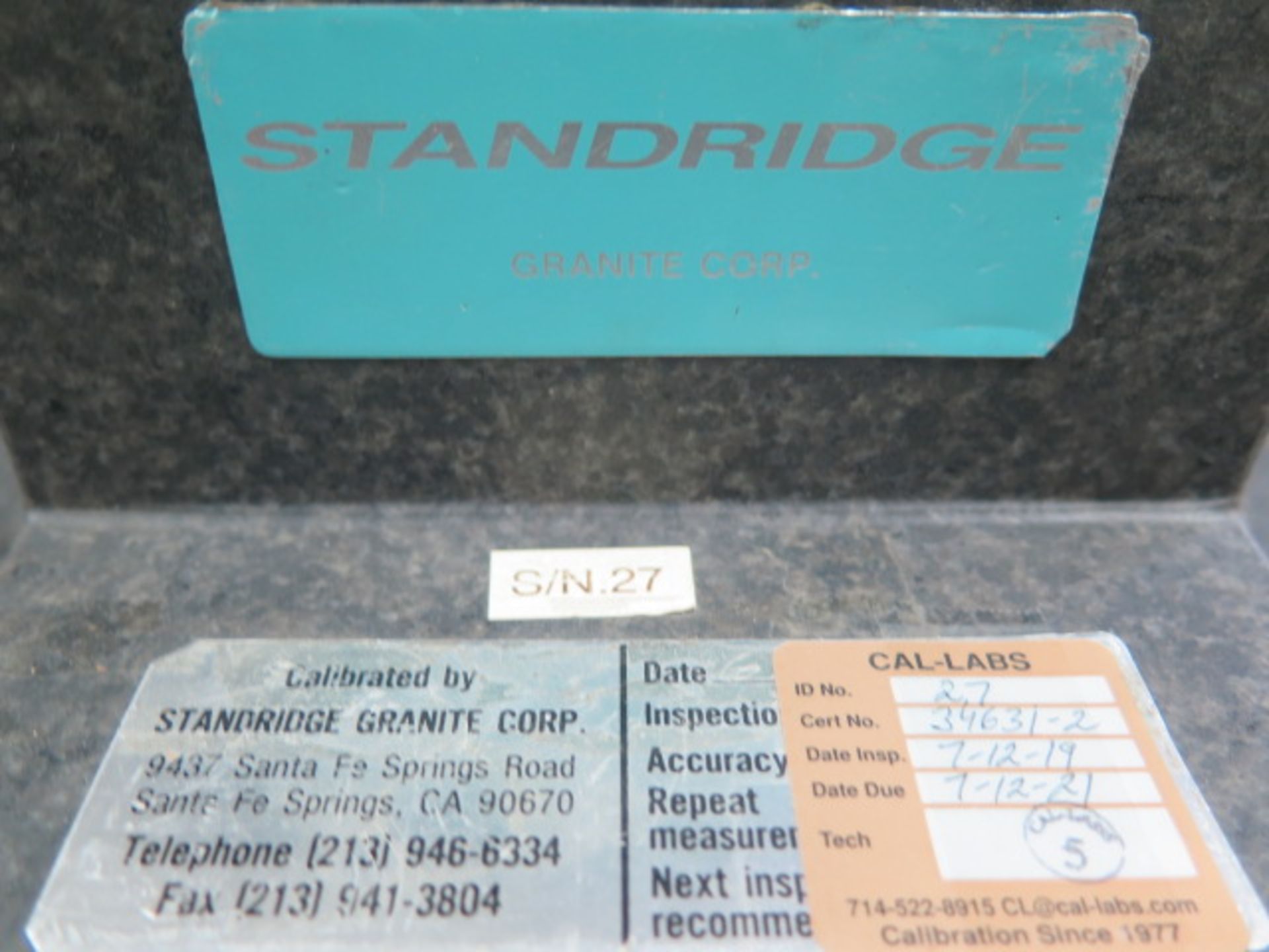 Standridge 6 ½” x 6 ½” x 6 ½” Granite Step Block (SOLD AS-IS - NO WARRANTY) - Image 3 of 3