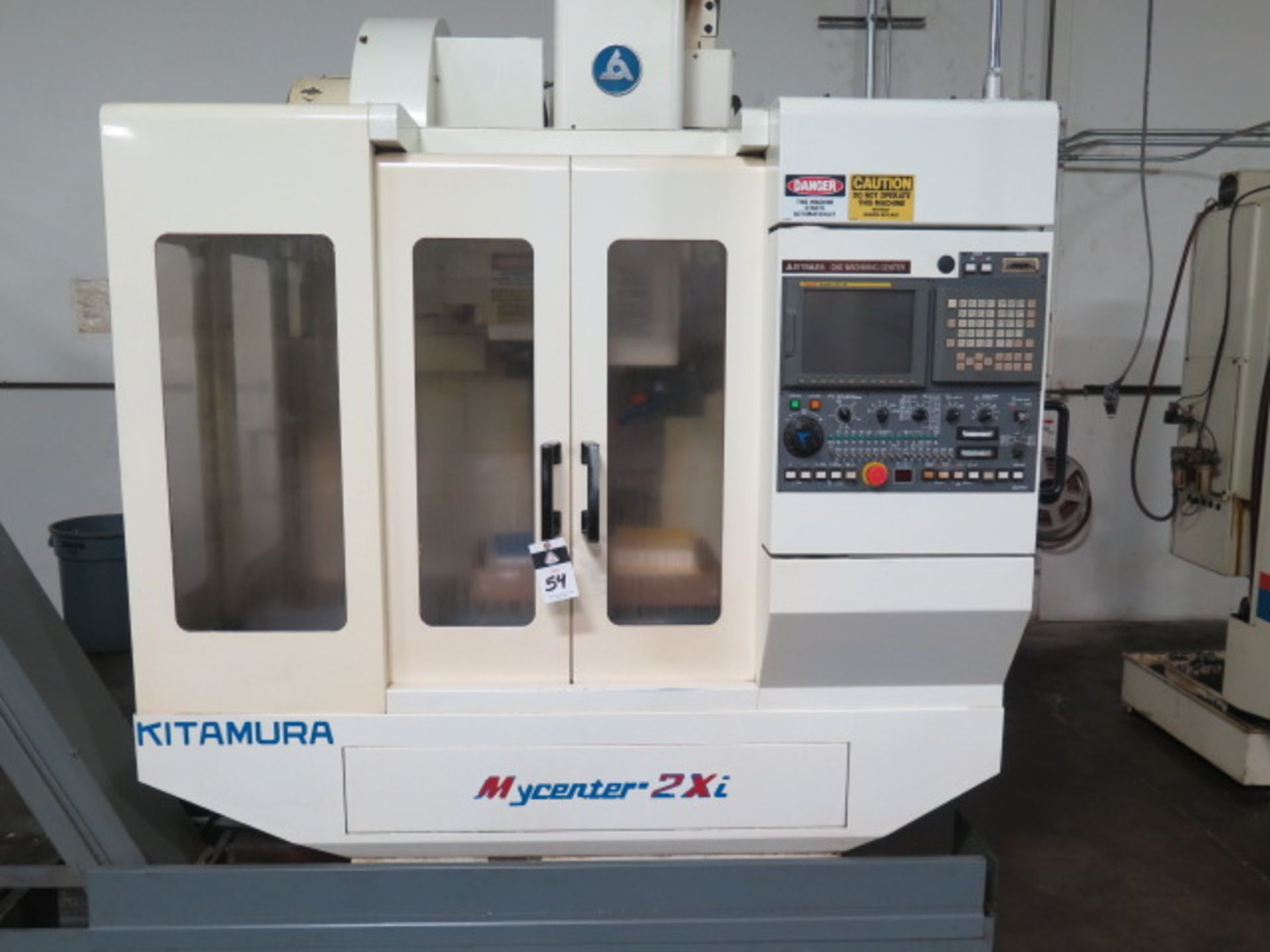 1999 Kitamura Mycenter-2Xi CNC VMC s/n 07185 w/ Fanuc Series 16i-M Controls, SOLD AS IS - Image 2 of 22