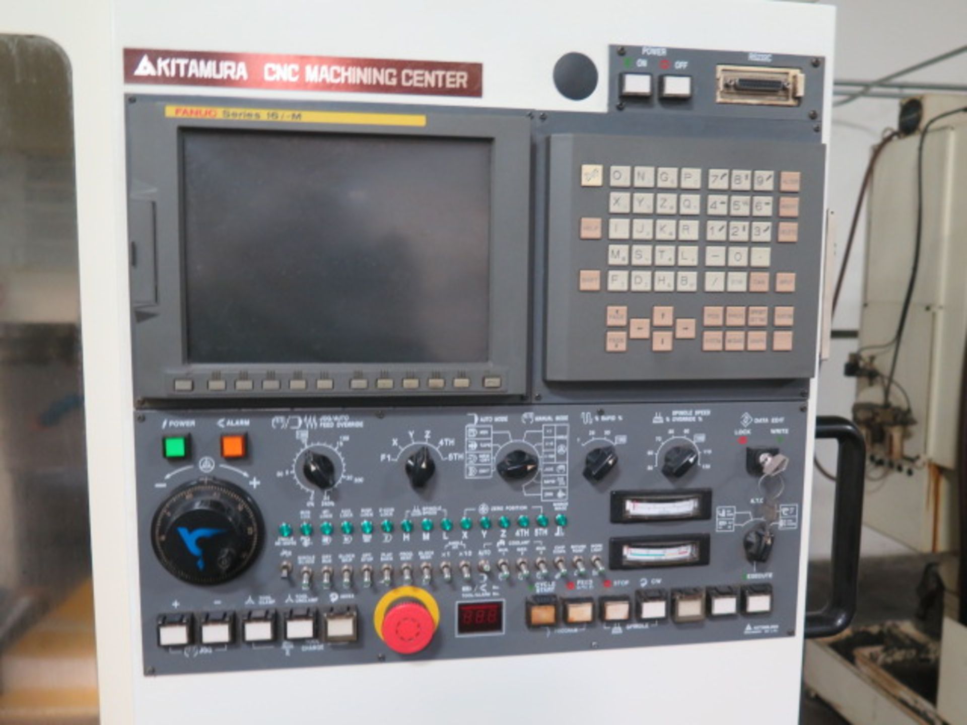 1999 Kitamura Mycenter-2Xi CNC VMC s/n 07185 w/ Fanuc Series 16i-M Controls, SOLD AS IS - Image 7 of 22