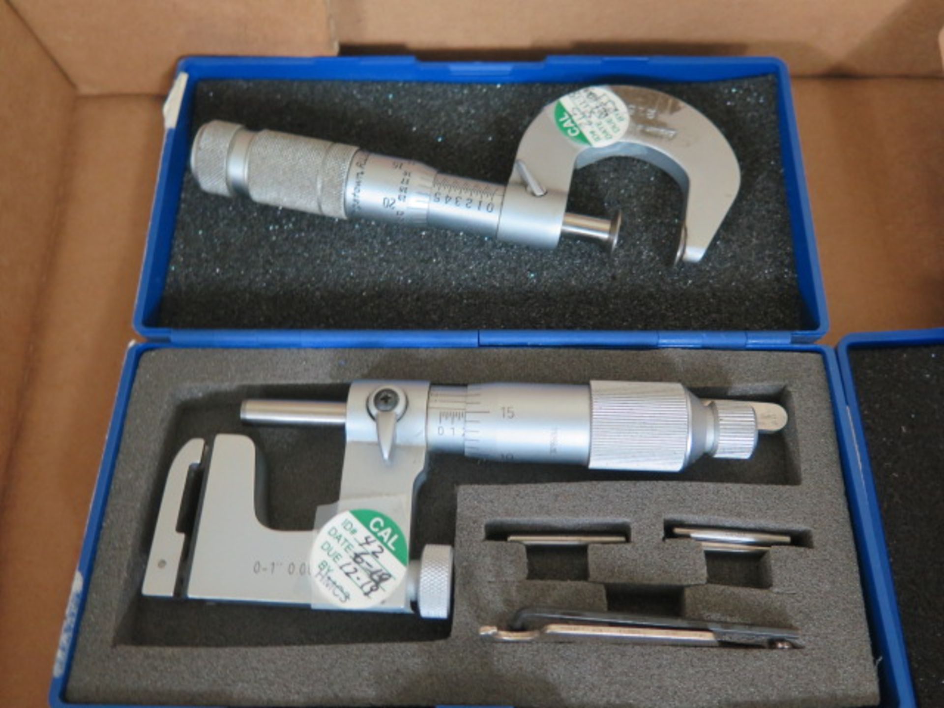 Assorted Disc Mics, Spline Mic, Point Mic and Anvil Mic (5)) (SOLD AS-IS - NO WARRANTY) - Image 3 of 6