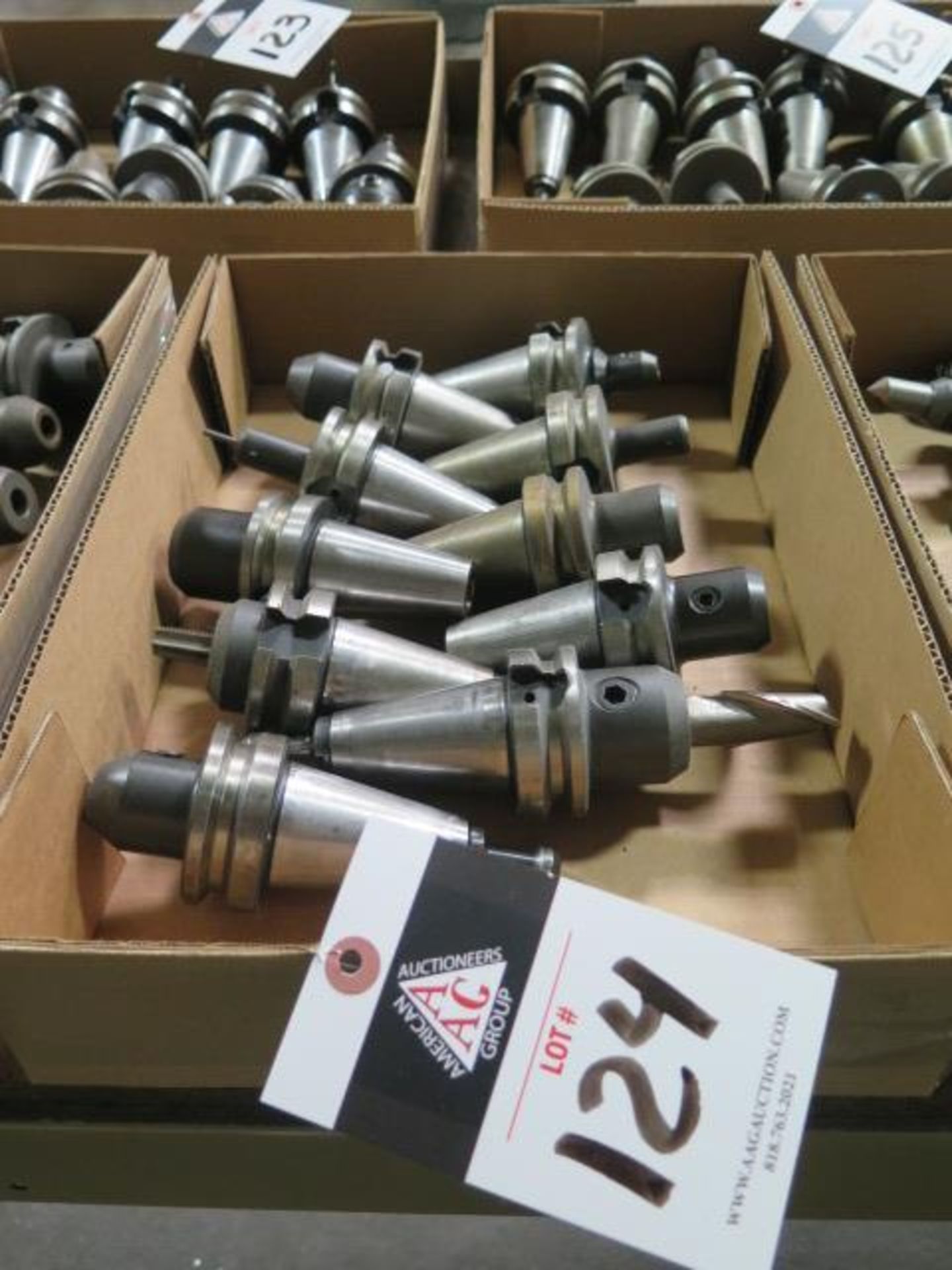 BT-40 Taper Tooling (10) (SOLD AS-IS - NO WARRANTY)