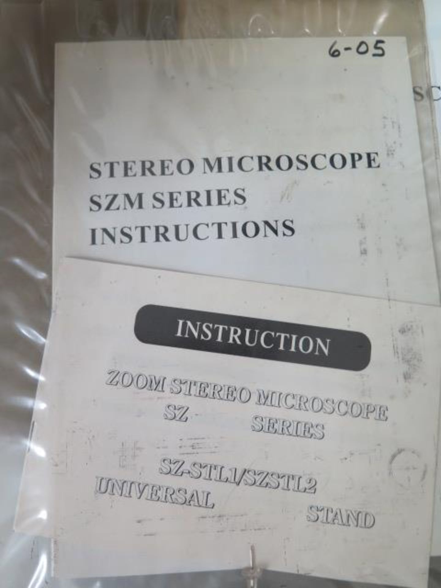 Stereo Microscope w/ Light Source and Stand (SOLD AS-IS - NO WARRANTY) - Image 7 of 7