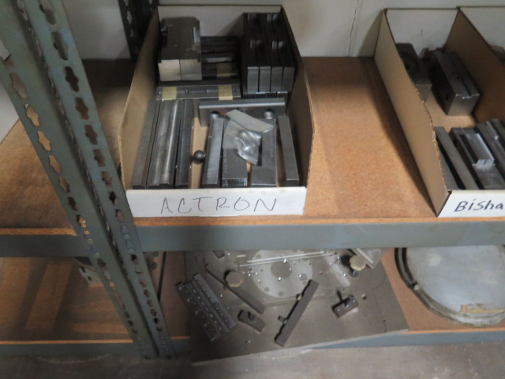 Vise Jaws and Misc Fixtures w/ Shelves (SOLD AS-IS - NO WARRANTY) - Image 5 of 11