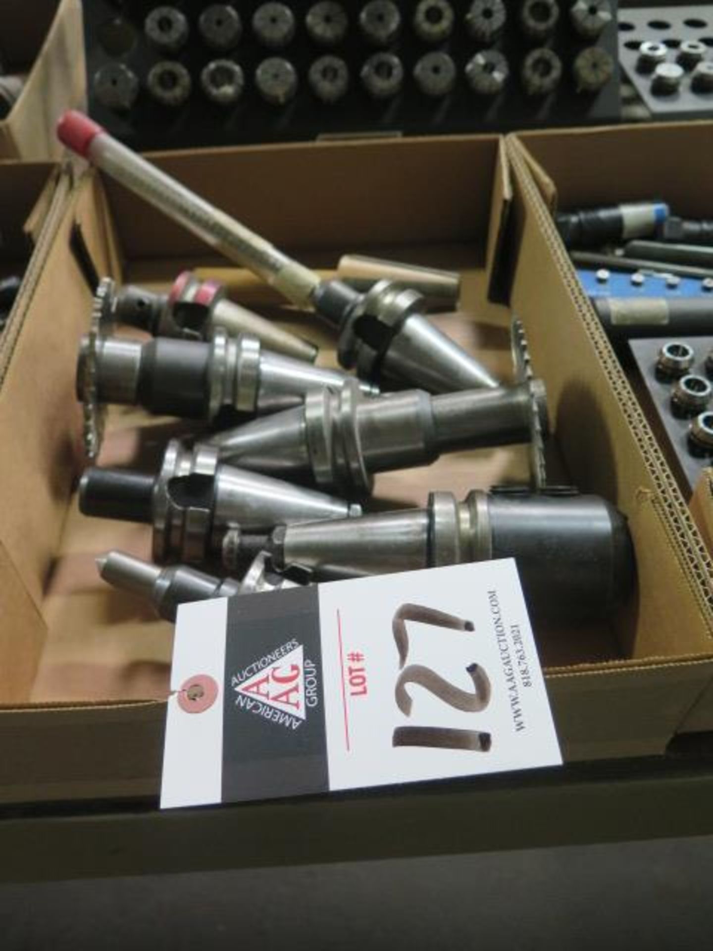 BT-40 Taper Tooling (7) (SOLD AS-IS - NO WARRANTY)