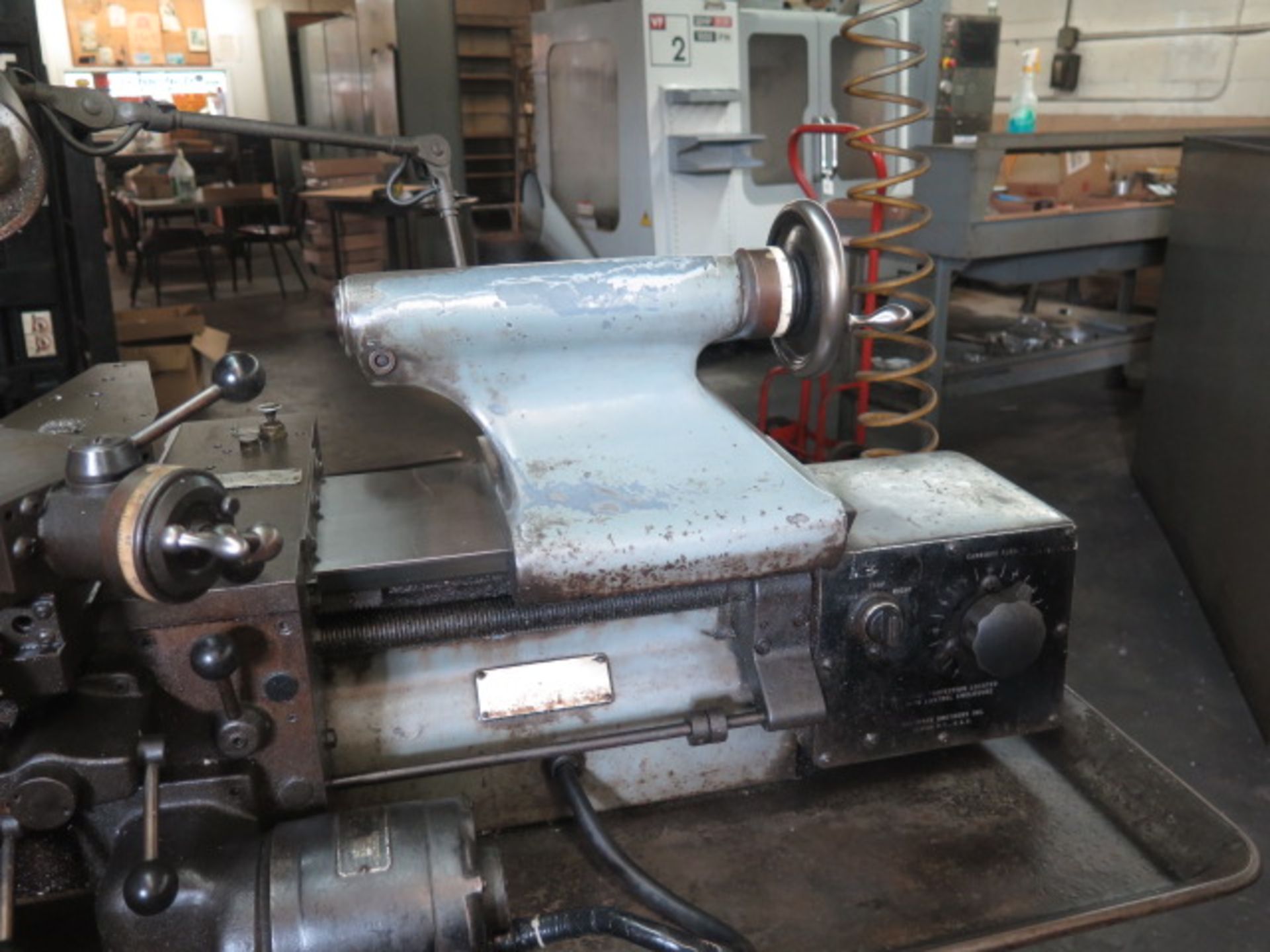 Hardinge HLV-H Tool Room Lathe s/n HLV-H-3244 w/ 125-3000 RPM, Inch Threading, Tailstock, SOLD AS IS - Image 5 of 9