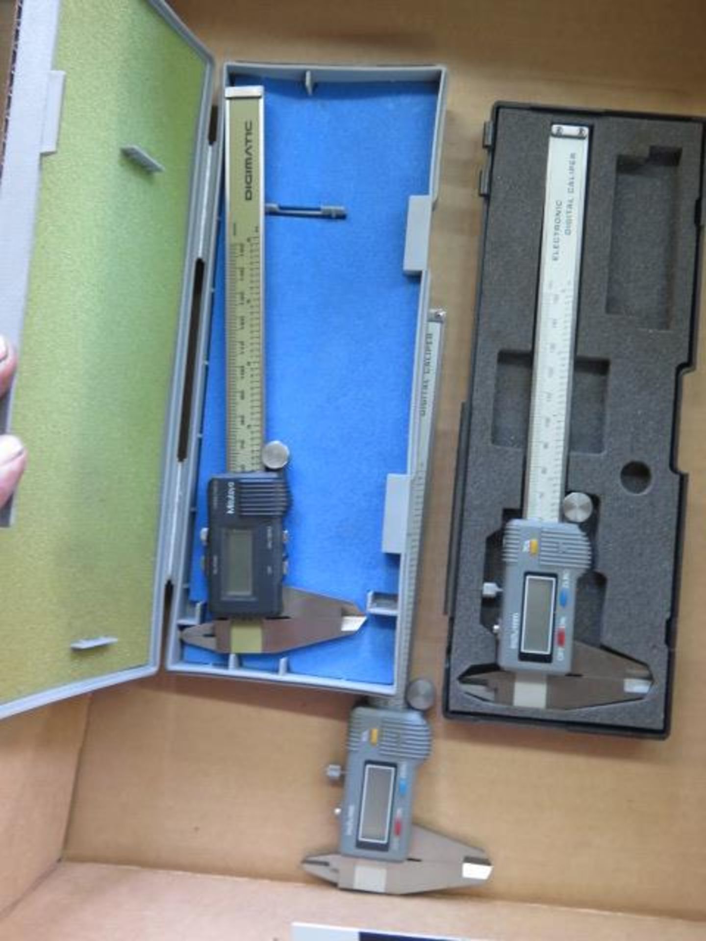 Mitutoyo and Import 6" Digital Calipers (3) (SOLD AS-IS - NO WARRANTY) - Image 2 of 2