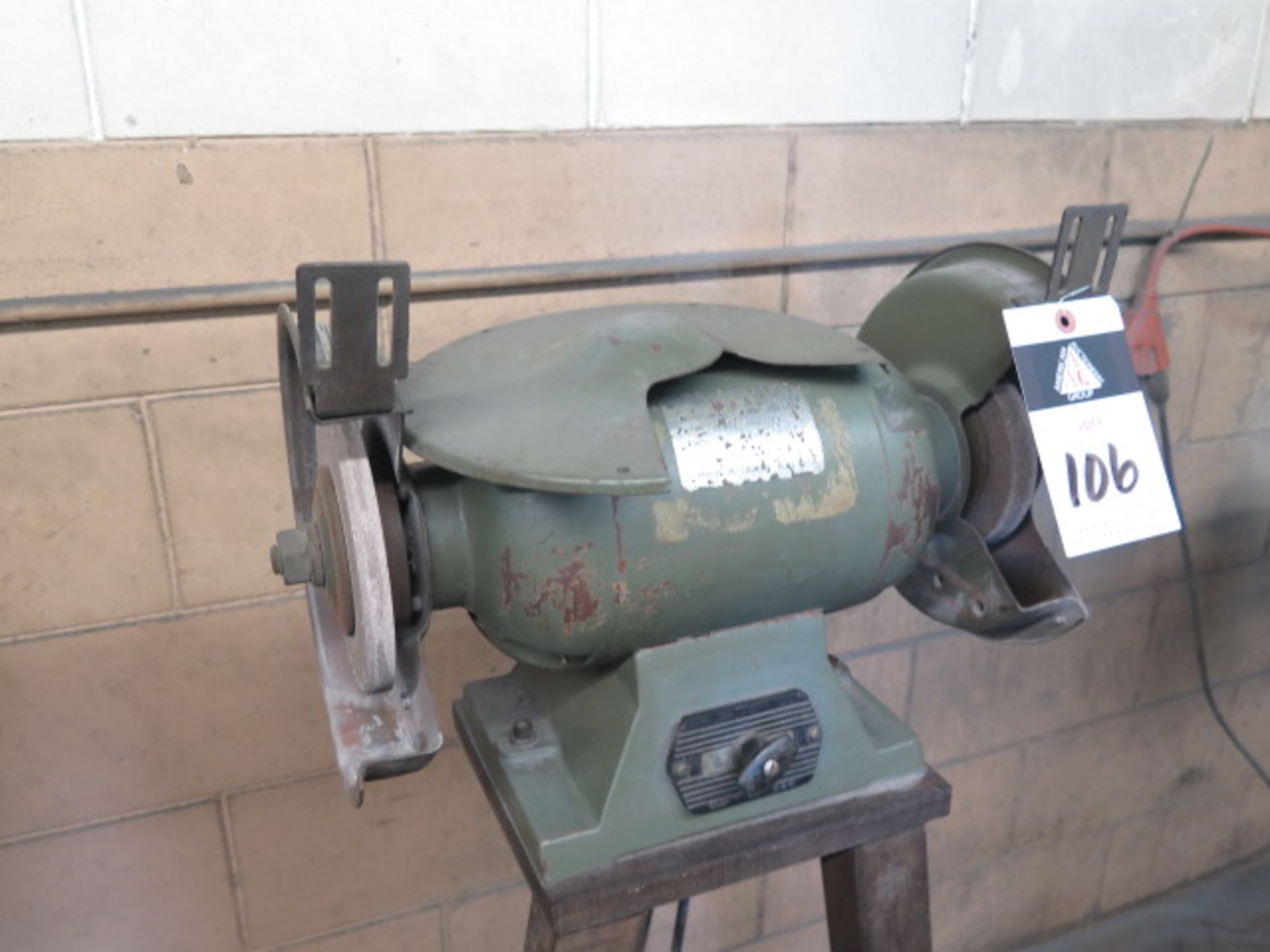 8” Pedestal Grinder (SOLD AS-IS - NO WARRANTY) - Image 2 of 5