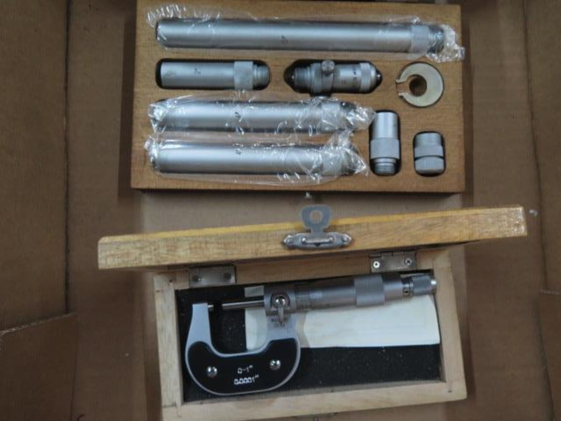 Mitutoyo 0-1" Anvil Mic, NSK 1.5"-19" Bore Mic and Import 0-1" OD Mic (SOLD AS-IS - NO WARRANTY) - Image 3 of 3