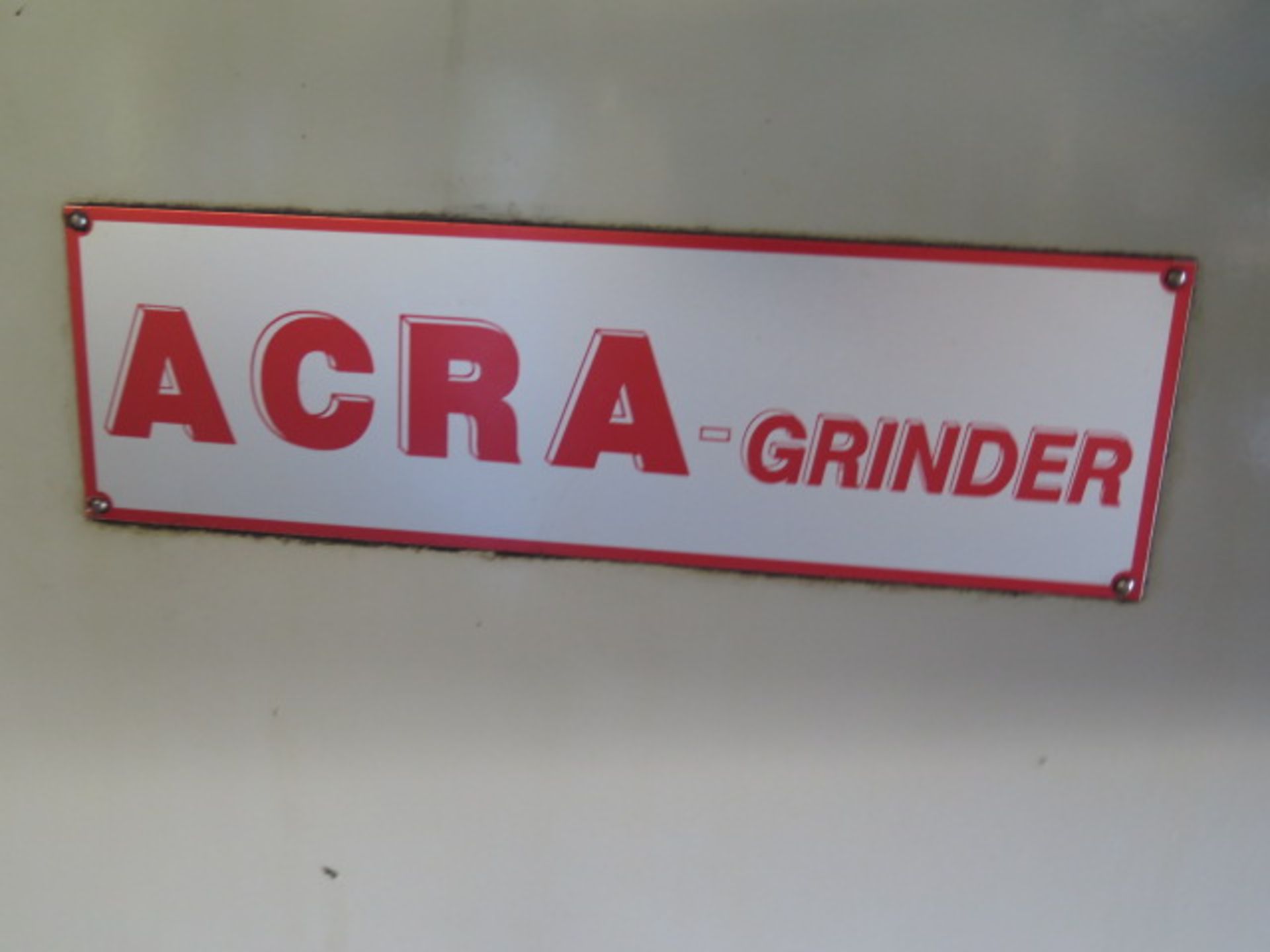 Acra ASG-1224HS 12” x 24” Auto Hydraulic Surface Grinder s/n 97125011 w/ Acra Controls, SOLD AS IS - Image 14 of 15