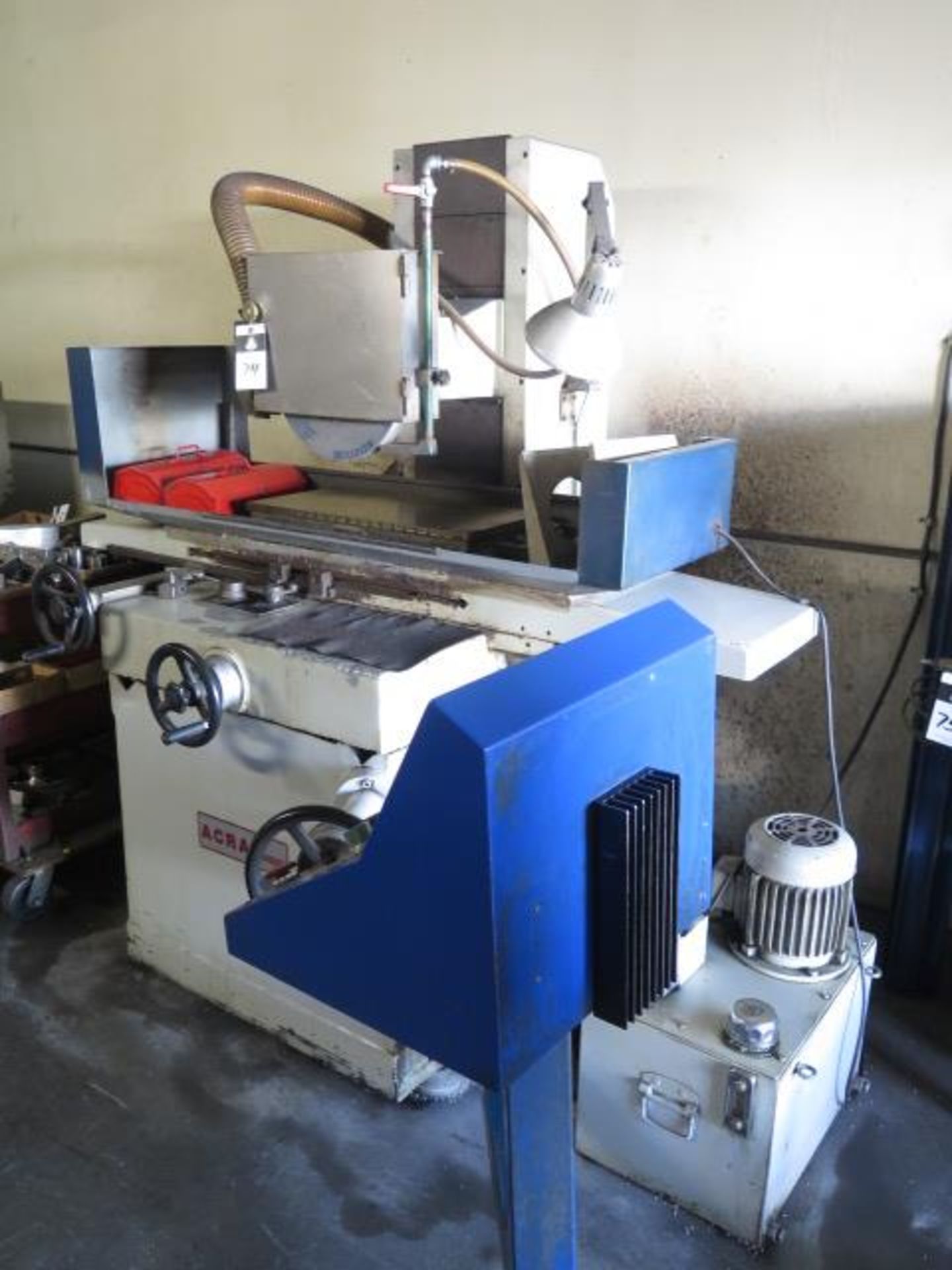 Acra ASG-1224HS 12” x 24” Auto Hydraulic Surface Grinder s/n 97125011 w/ Acra Controls, SOLD AS IS - Image 2 of 15