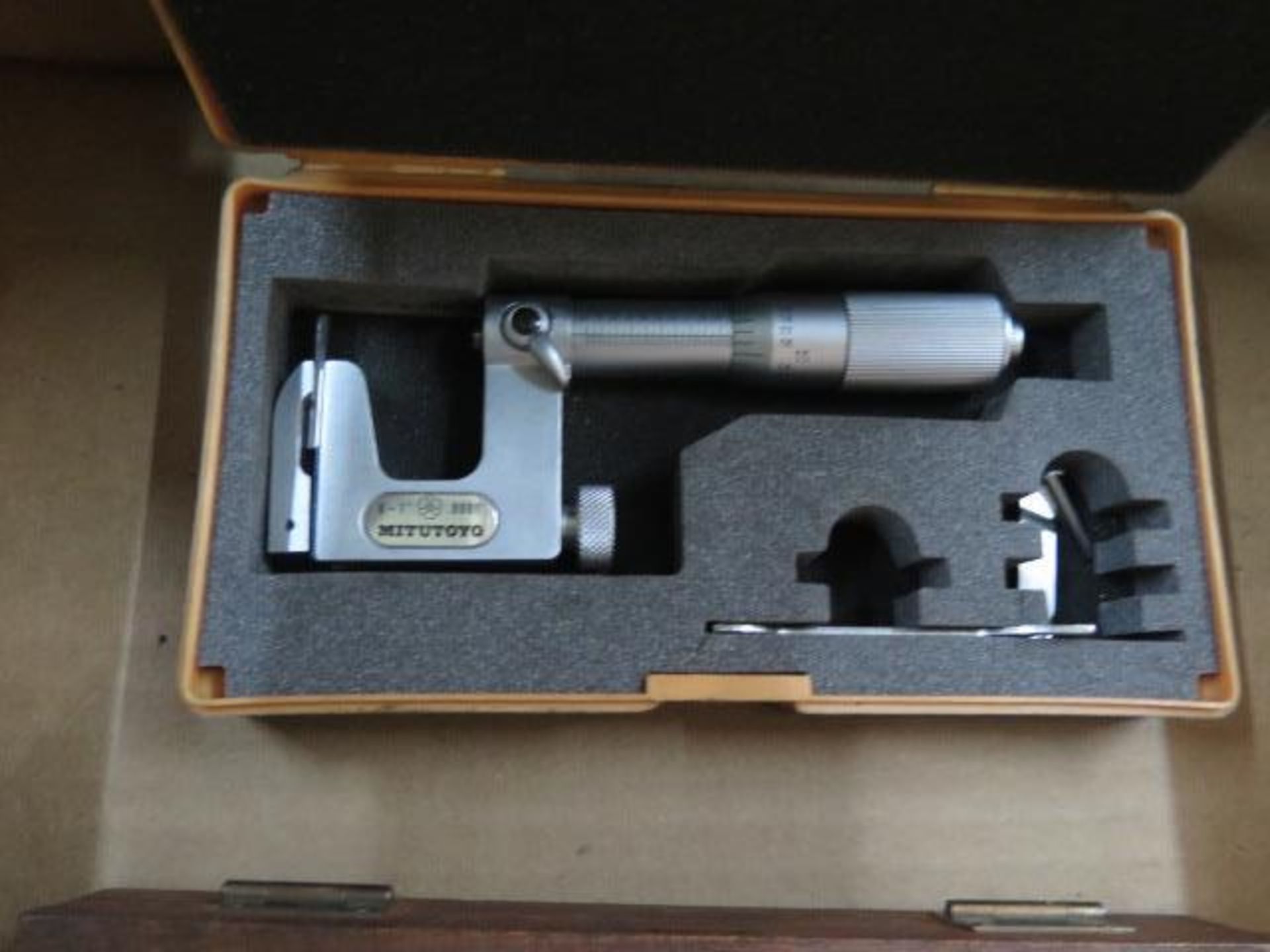 Mitutoyo 0-1" Anvil Mic, NSK 1.5"-19" Bore Mic and Import 0-1" OD Mic (SOLD AS-IS - NO WARRANTY) - Image 2 of 3