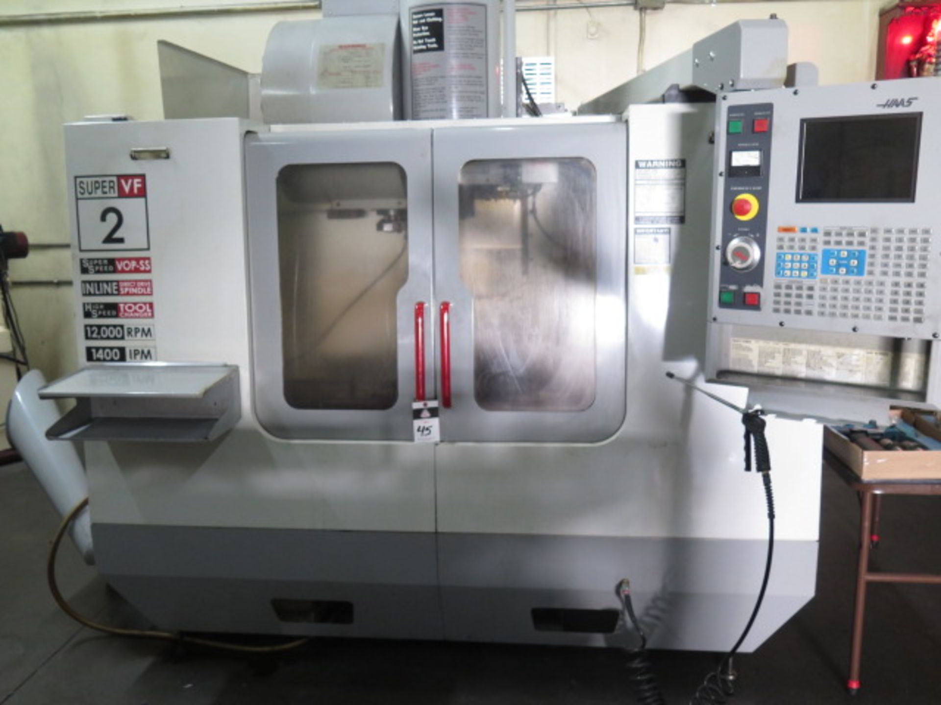 2003 Haas VF-SS 4-Axis CNC VMC s/n 31830 w/ Haas Controls, 24-Station Side, SOLD AS IS