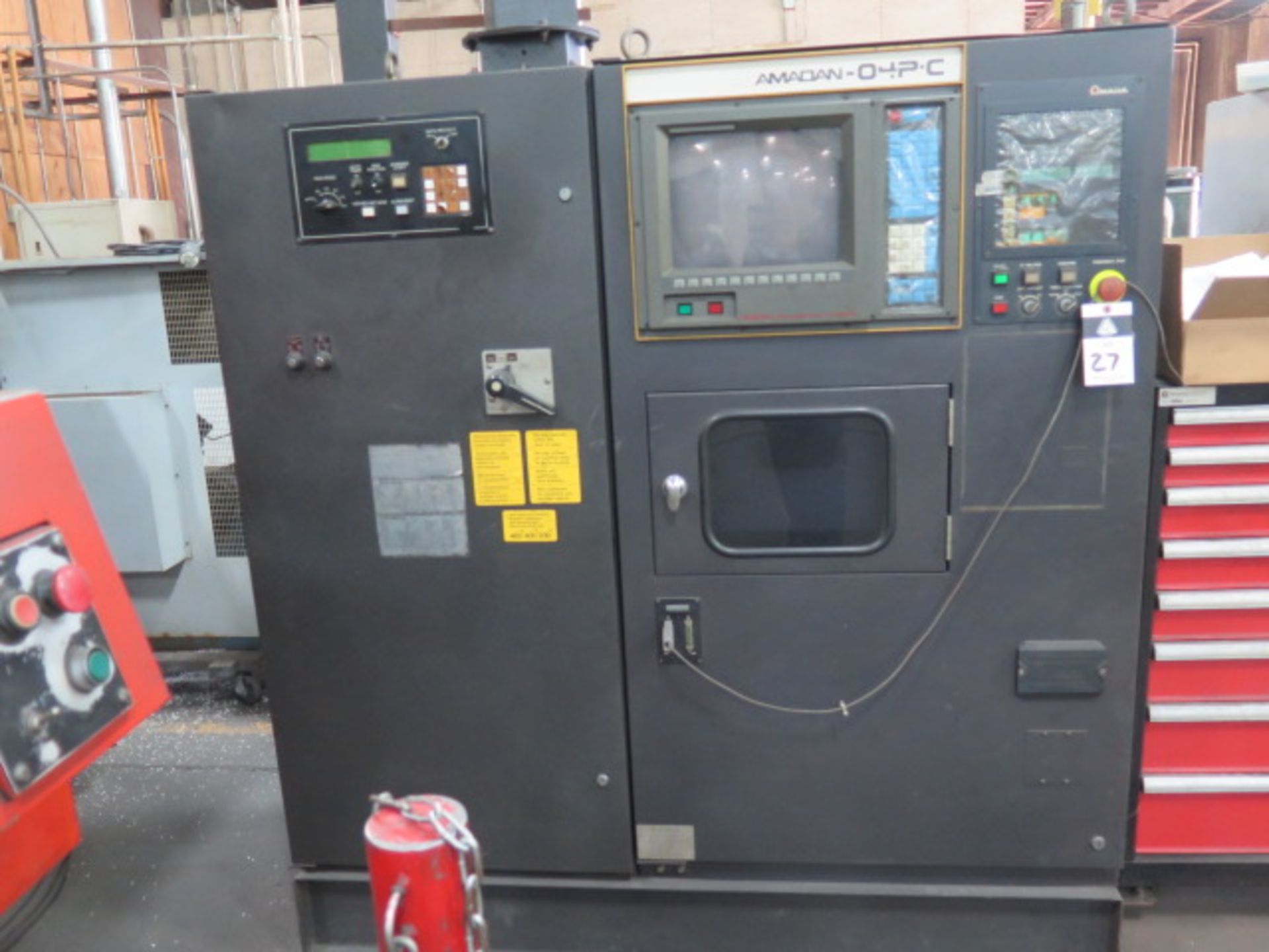 Amada VIPROS 357 mdl. VP305072 30-Ton CNC Turret Press s/n AVP57030 w/ Amadan-O4P-C, SOLD AS IS - Image 11 of 12