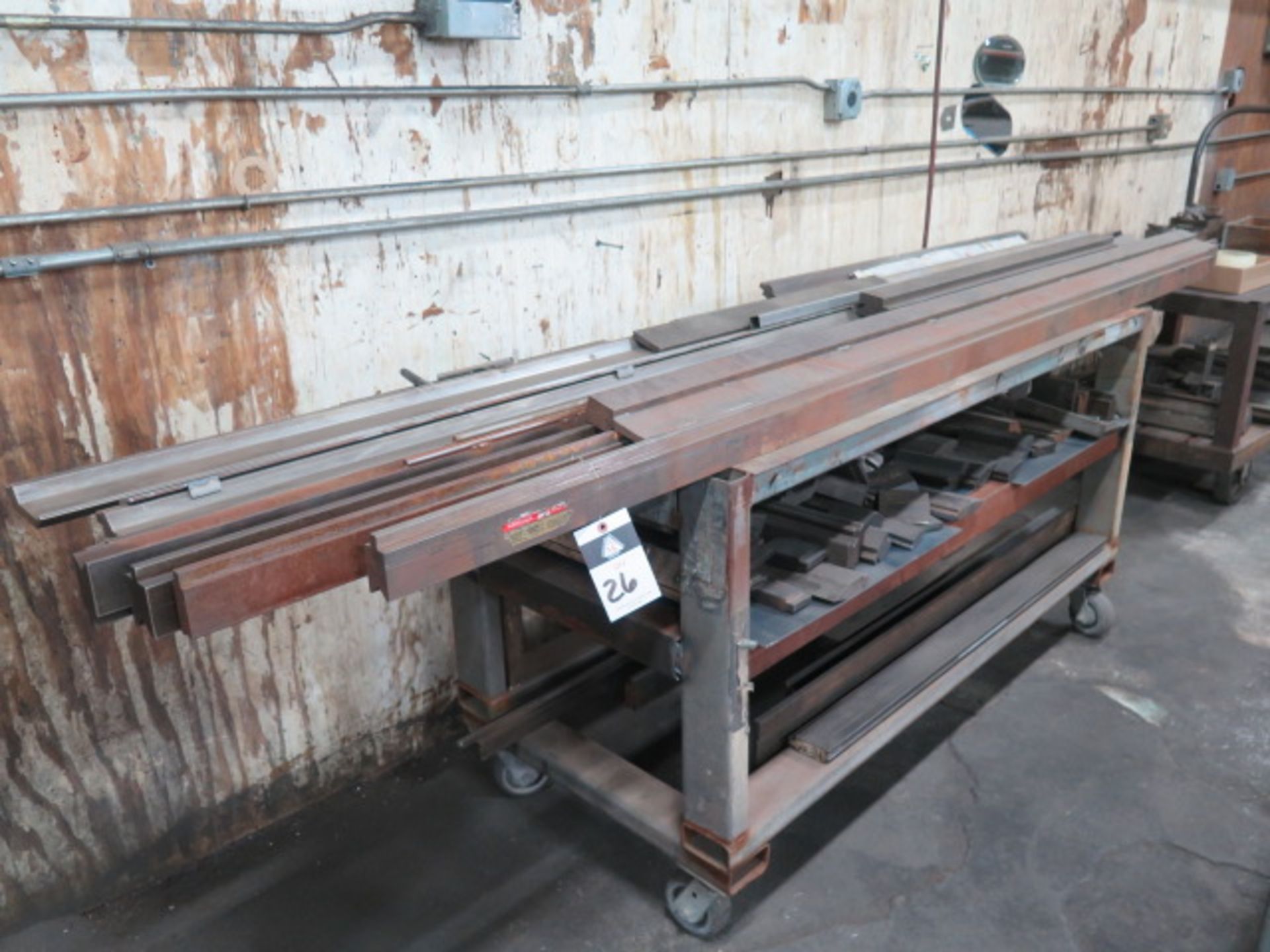 Press Brake Tooling w/ (3) Carts (SOLD AS-IS - NO WARRANTY)