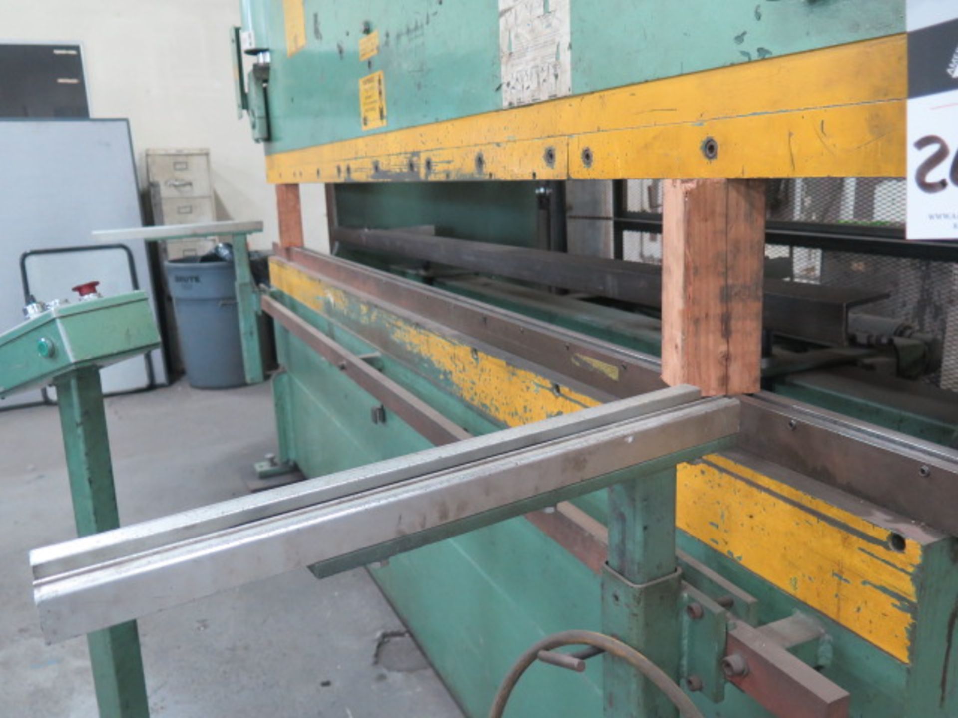 Betenbender 10-95T 95 Ton x 10’ Hydraulic Press Brake s/n 75899 w/ Back Gauge Control, SOLD AS IS - Image 5 of 13