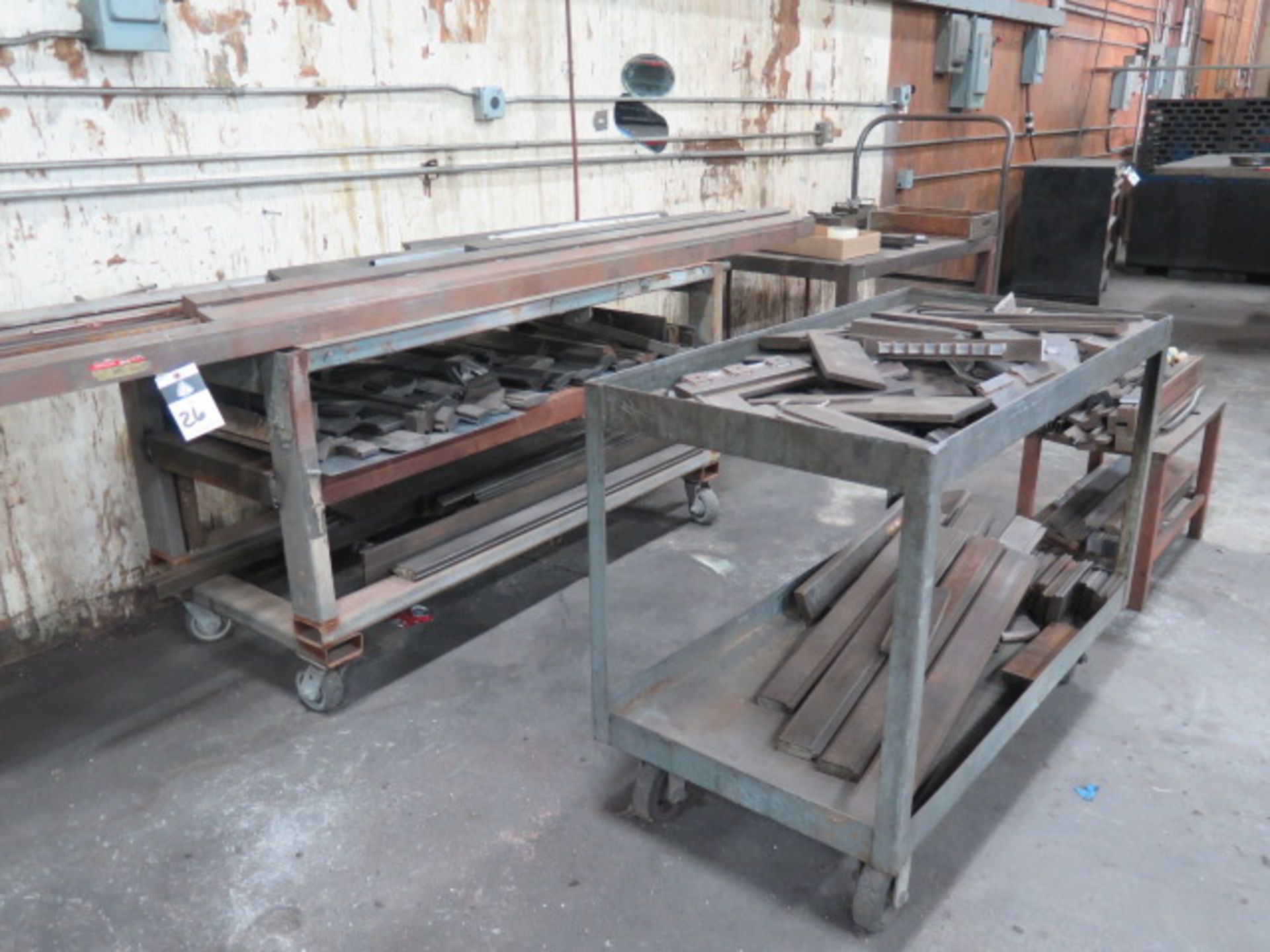 Press Brake Tooling w/ (3) Carts (SOLD AS-IS - NO WARRANTY) - Image 2 of 13
