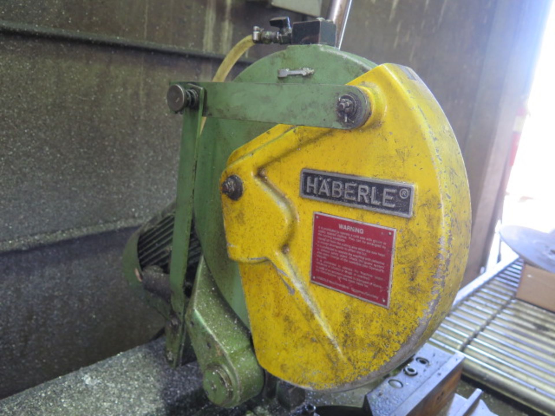 Haberle Miter Cold Saw w/ Pneumatic Clamping, Coolant, Conveyors (SOLD AS-IS - NO WARRANTY) - Image 7 of 13