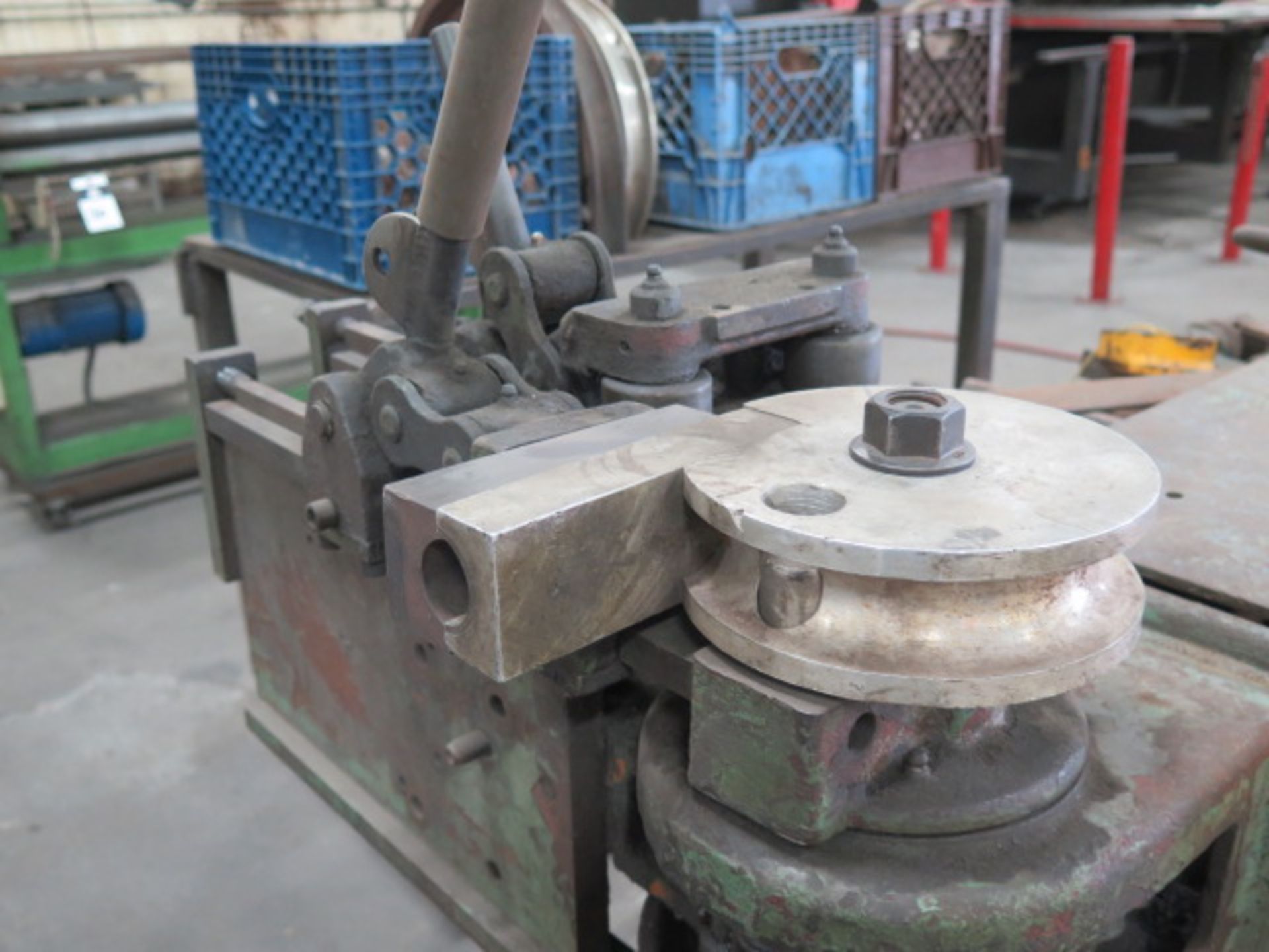 Pines M05115 Hydraulic Pipe and Tube Bender s/n 10100-70261 w/ Bending Dies to 1 ½” Dia, SOLD AS IS - Image 3 of 13