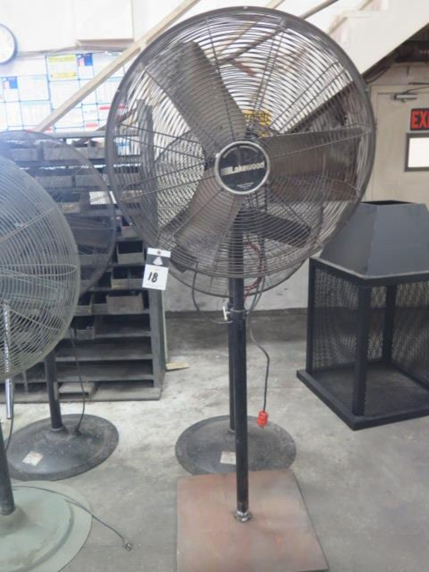 Shop Fans (2) (SOLD AS-IS - NO WARRANTY)