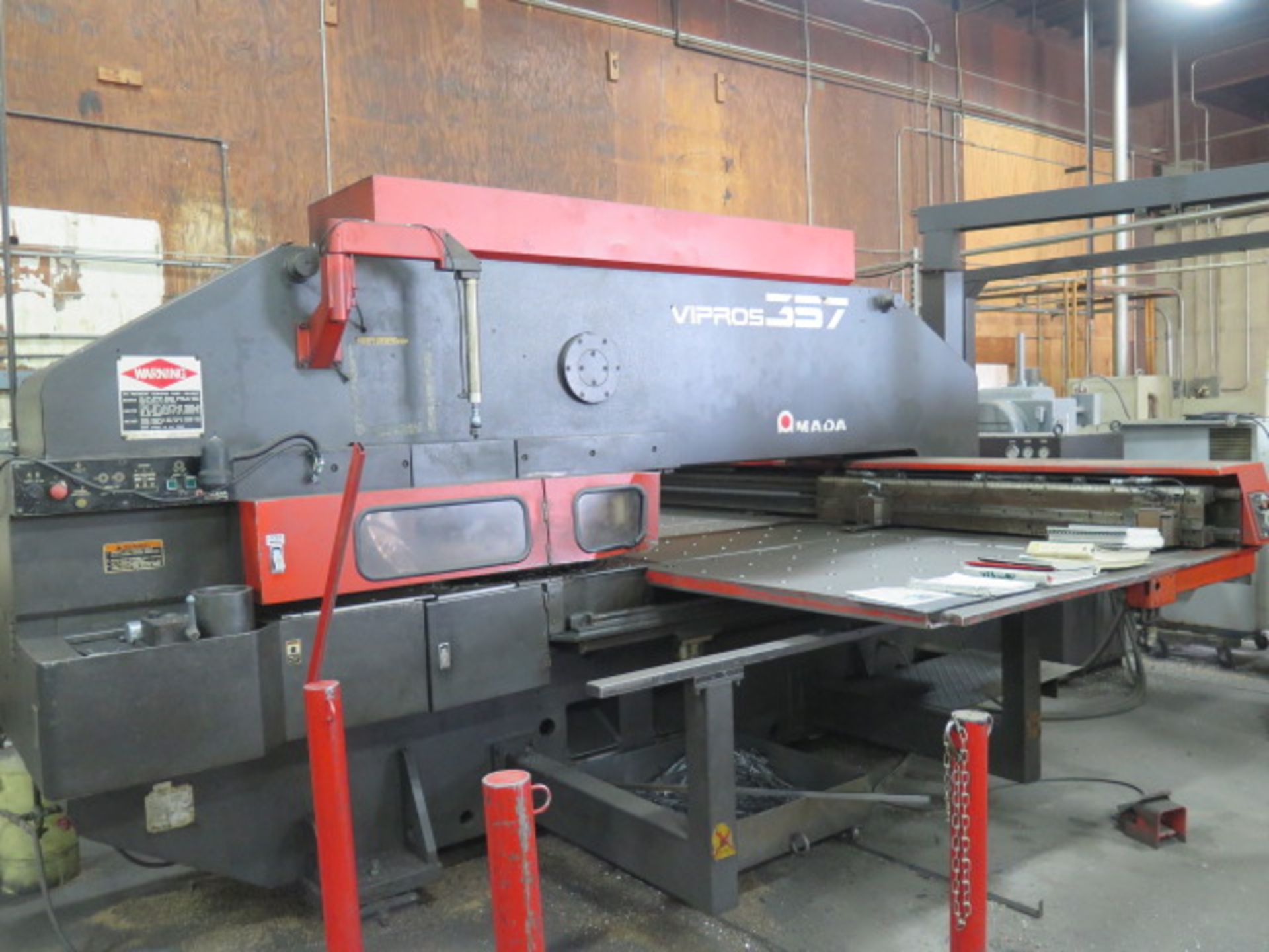 Amada VIPROS 357 mdl. VP305072 30-Ton CNC Turret Press s/n AVP57030 w/ Amadan-O4P-C, SOLD AS IS - Image 2 of 12