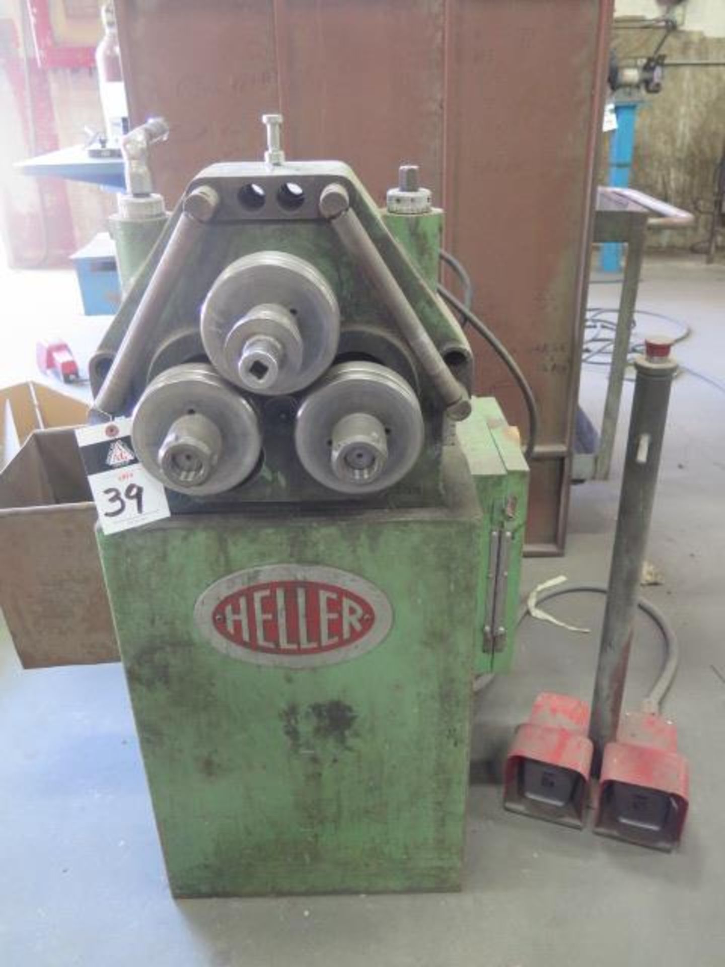 E.G. Hellers mdl. 3001PM Angle Roll s/n 31703PM w/ 5 ½” Rolls, Roll Tooling (SOLD AS-IS - NO