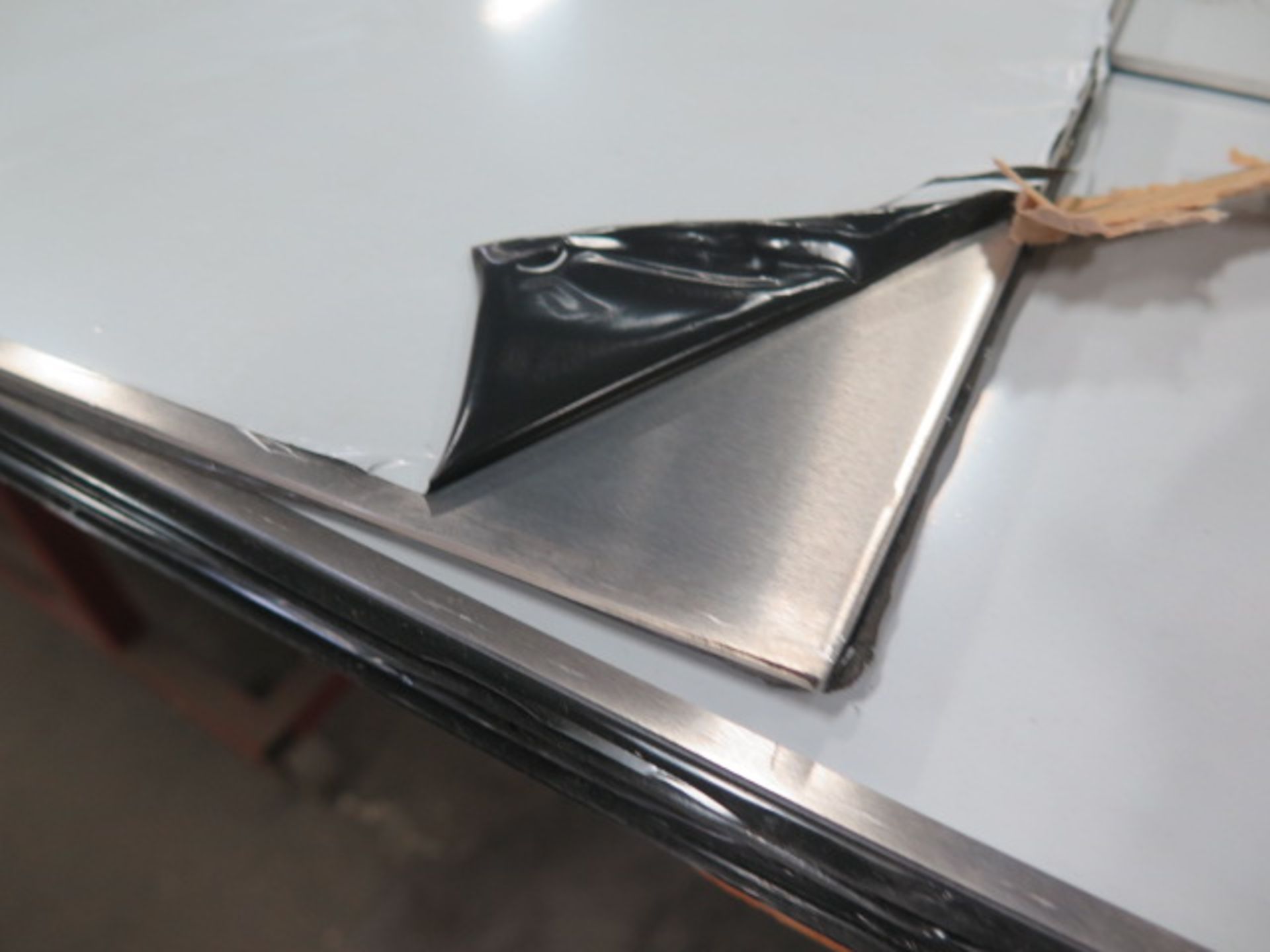 Aluminum, Stainless and Assorted Steel Sheet Stock w/ Rack and Material Cart (SOLD AS-IS - NO - Image 10 of 11