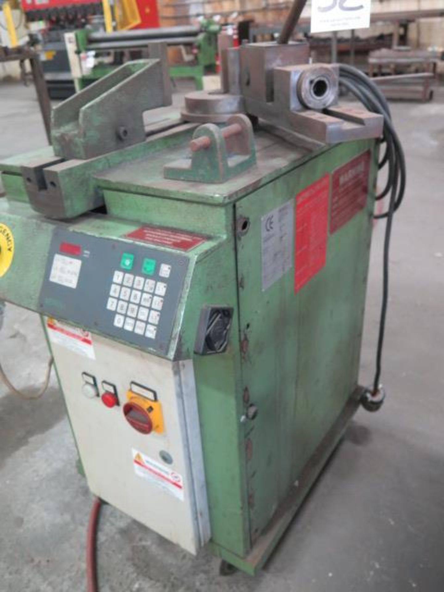 Memoli “Eurekamatikce/CN” Hyd Pipe and Tube Bender s/n 1069 w/ DigControls and Tooling, SOLD AS IS - Image 3 of 10