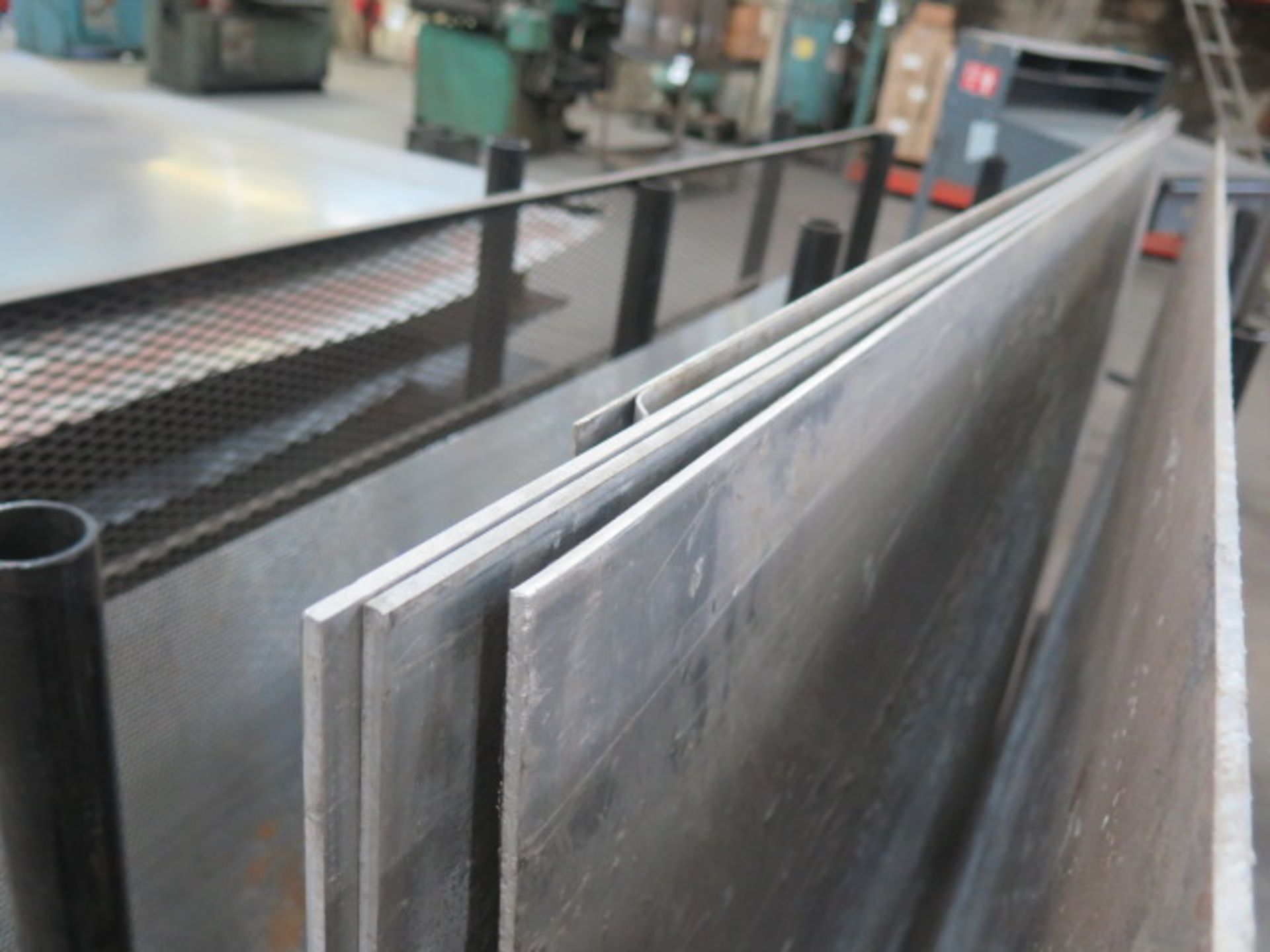 Aluminum, Stainless and Assorted Steel Sheet Stock w/ Rack and Material Cart (SOLD AS-IS - NO - Image 5 of 11