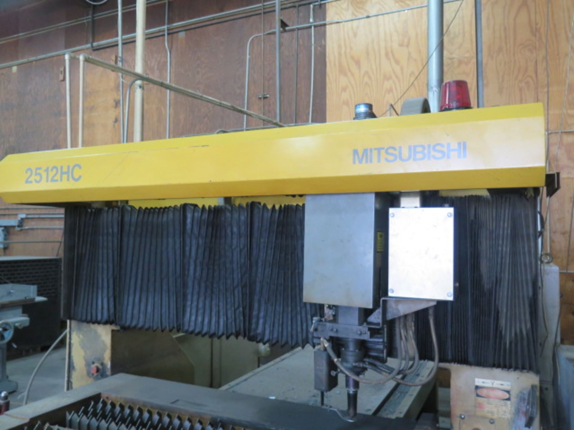 1992 Mitsubishi 2512HC CNC Laser Machine w/ Mitsubishi Controls, Mitsubishi ML3016F2 3000,SOLD AS IS - Image 8 of 18