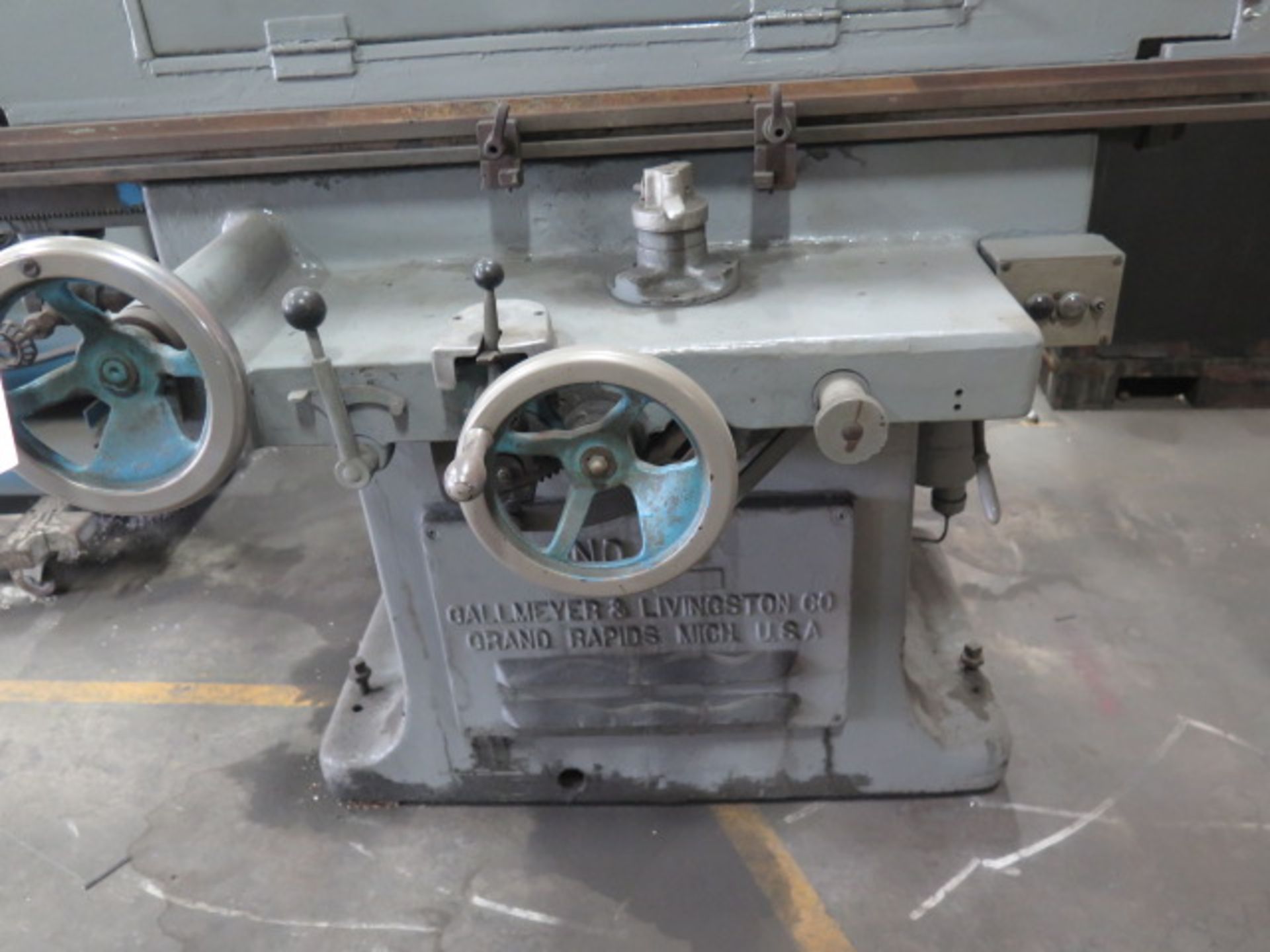 Gallmeyer & Livingston No. 36 10” x 24” Auto Surface Grinder w/ Electromagnetic Chuck, SOLD AS IS - Image 5 of 10