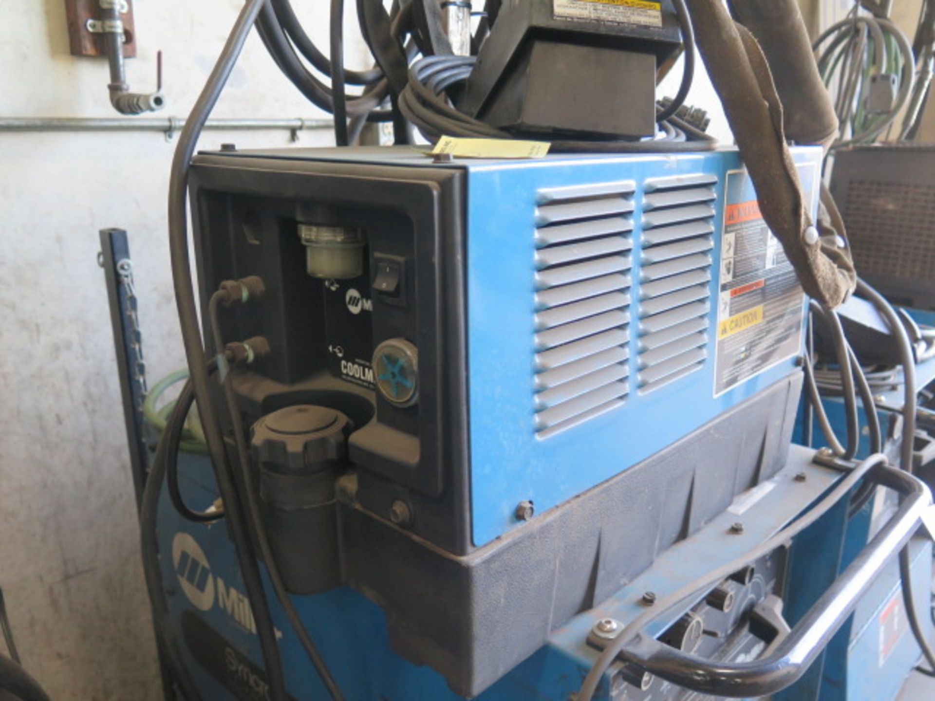 Miller Syncrowave 250 CC-AC/DC Arc Welding Power Source s/n KA792484 w/ Miller Cooler SOLD AS IS - Image 3 of 7