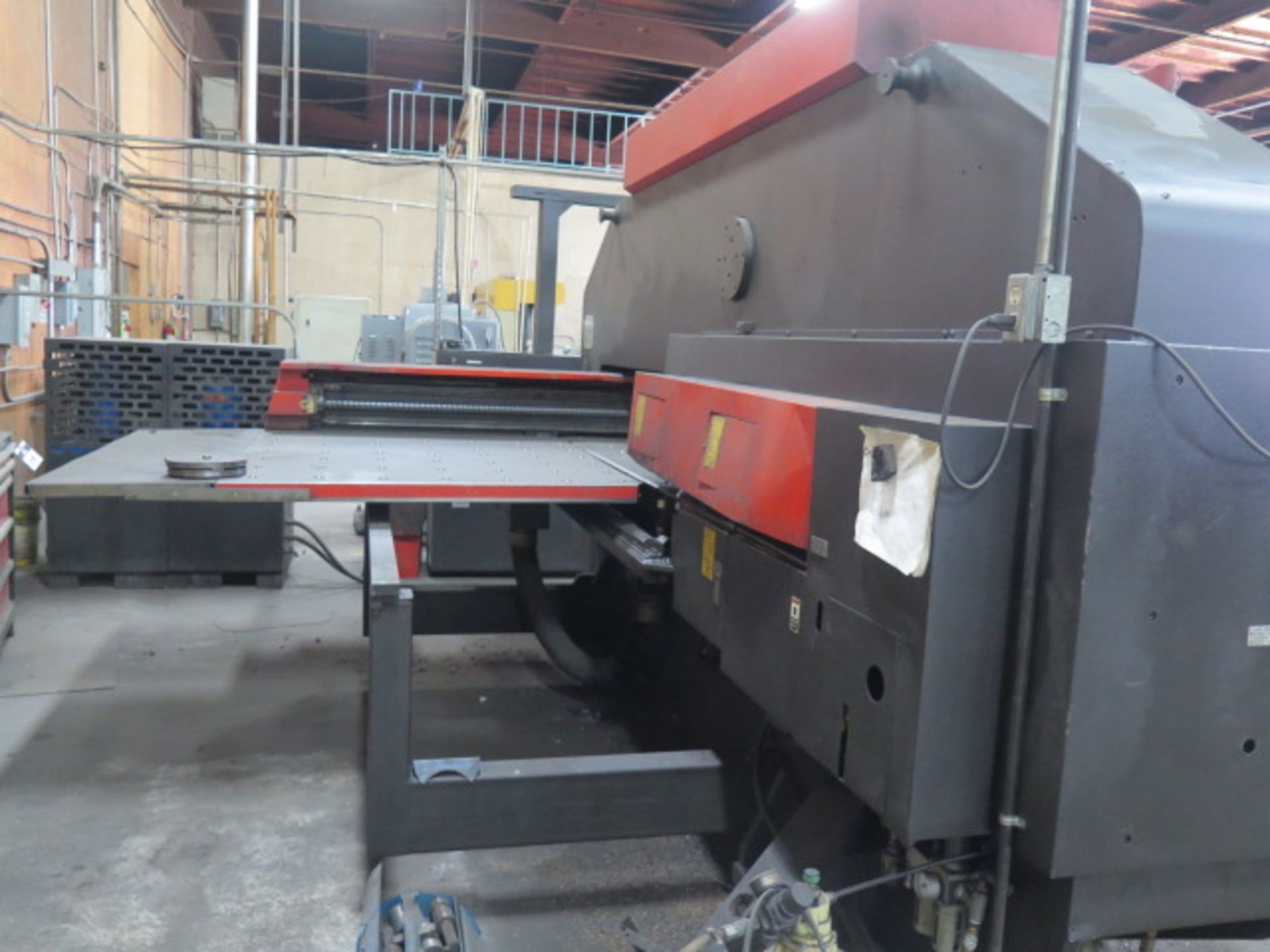 Amada VIPROS 357 mdl. VP305072 30-Ton CNC Turret Press s/n AVP57030 w/ Amadan-O4P-C, SOLD AS IS - Image 7 of 12