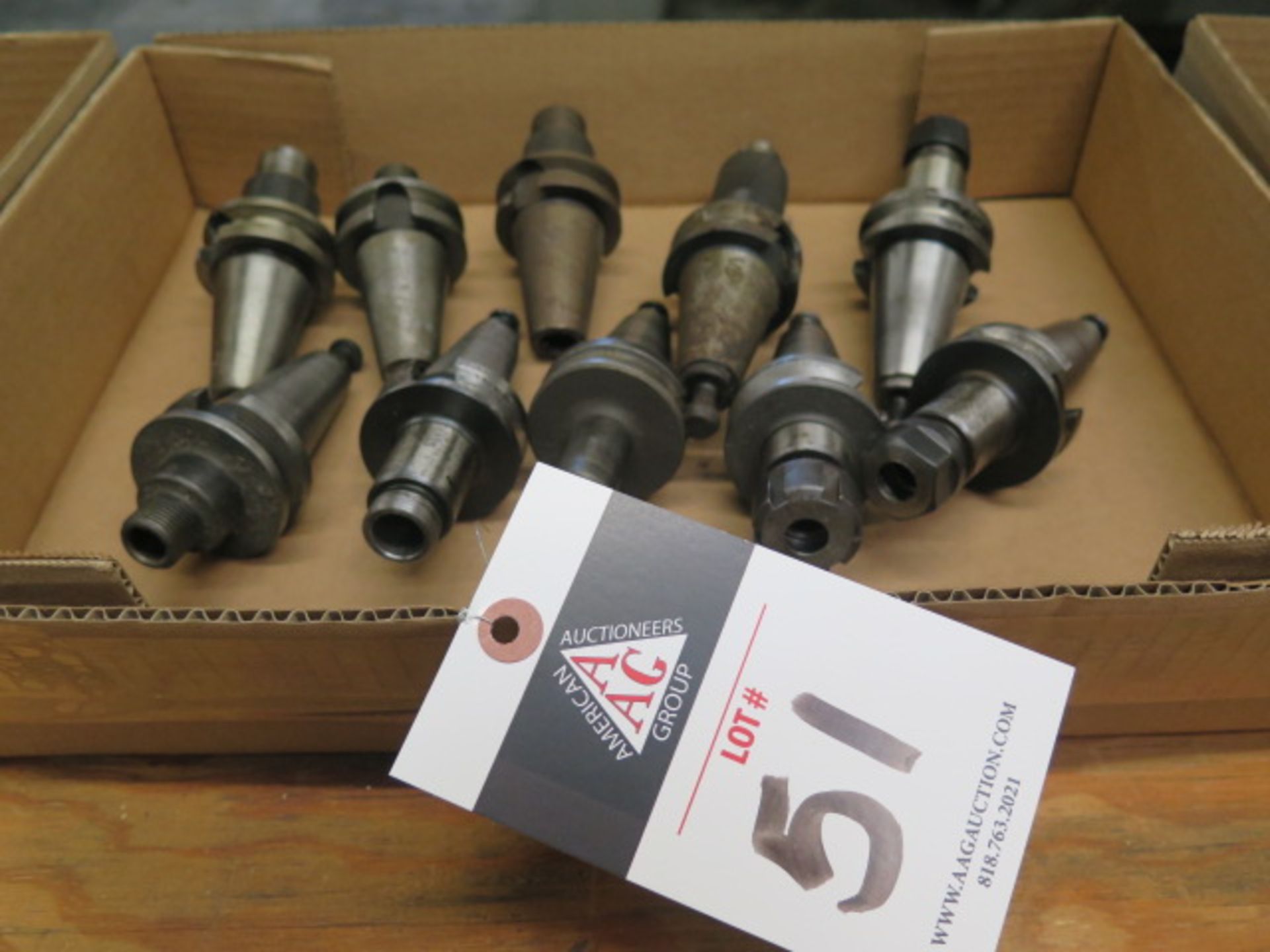 BT-35 Taper Tooling (10) (SOLD AS-IS - NO WARRANTY)