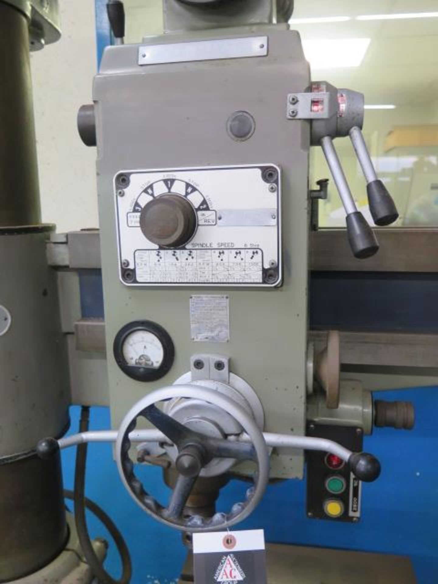 Diamond mdl. 800 “Hole Master” 8” Column x 20” Radial Arm Drill s/n 13322 w/ 88-1500 RPM, SOLD AS IS - Image 4 of 13